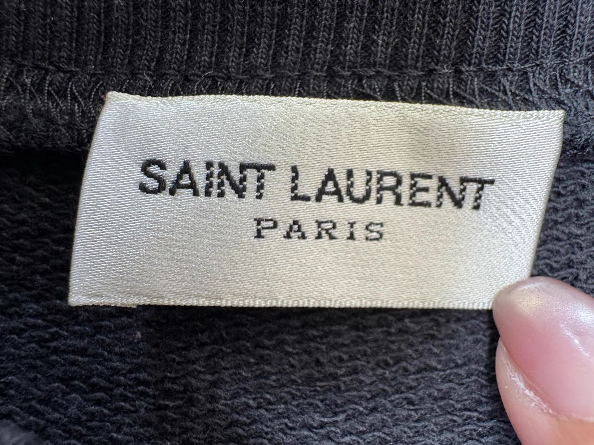 Saint Laurent Paris SAINT LAURENT Star & Letter Printed Sweatshirt K36 Size US S / EU 44-46 / 1 - 3 Thumbnail
