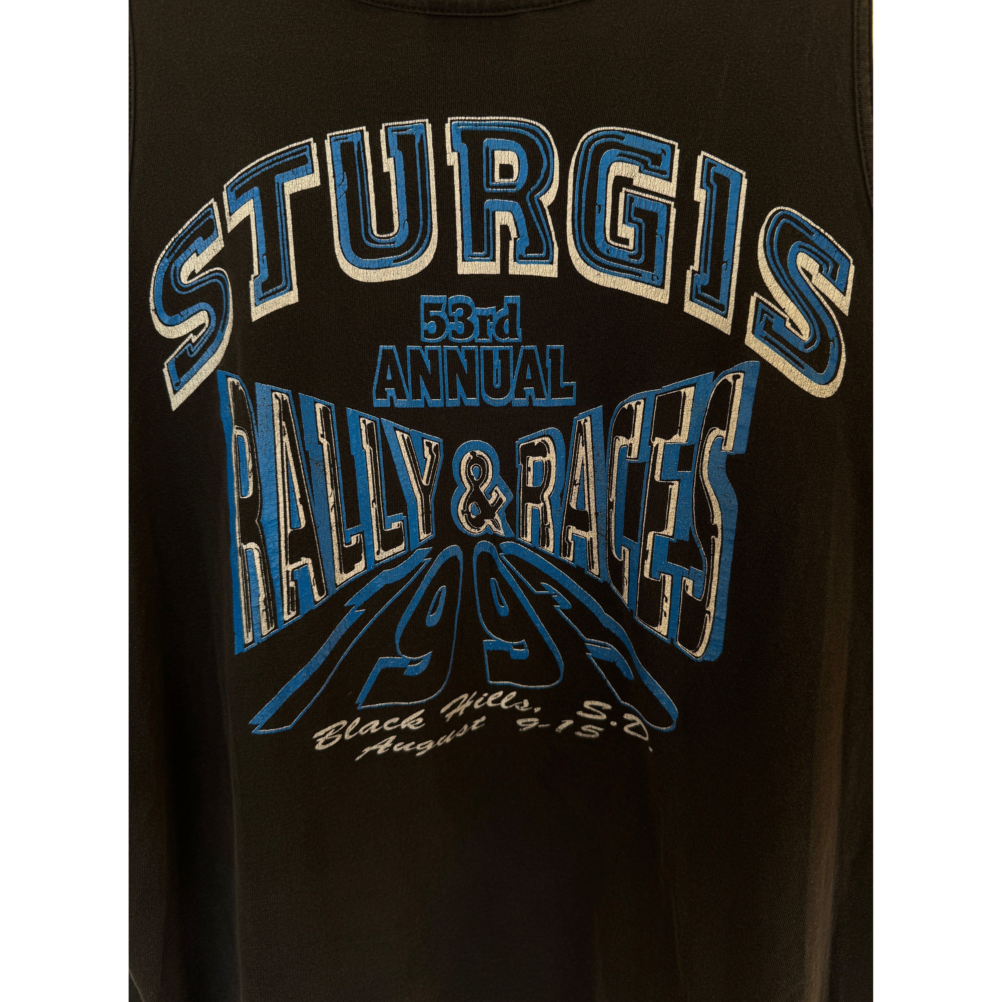 Vintage Sturgis 1993 Tank Size US XL / EU 56 / 4 - 6 Thumbnail
