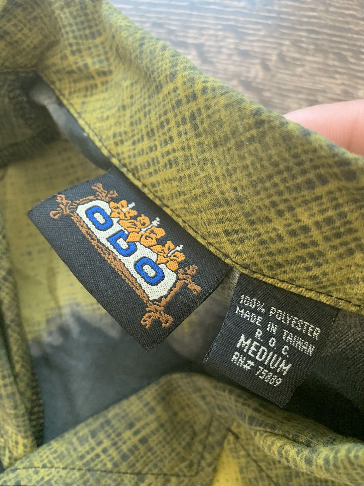 Japanese Brand × Vintage Yellow Palms Button Down Shirt Size US M / EU 48-50 / 2 - 2 Thumbnail