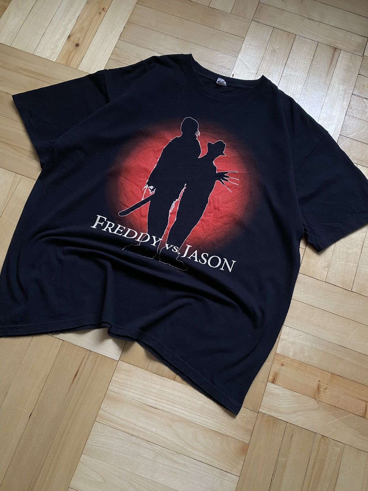 Vintage Vintage 2004 Freddy vs Jason horror movie T-shirt Size US XL / EU 56 / 4 - 5 Thumbnail