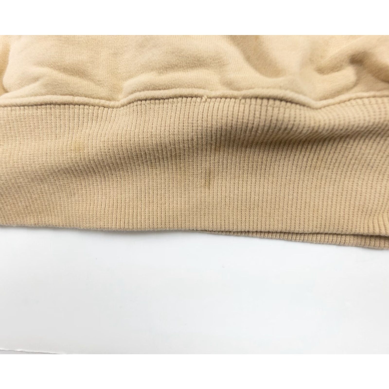 Izod IZOD Sweatshirt Men's Large Beige Quarter Zip Pullover Mock Neck Adult Sweater Size US L / EU 52-54 / 3 - 5 Thumbnail