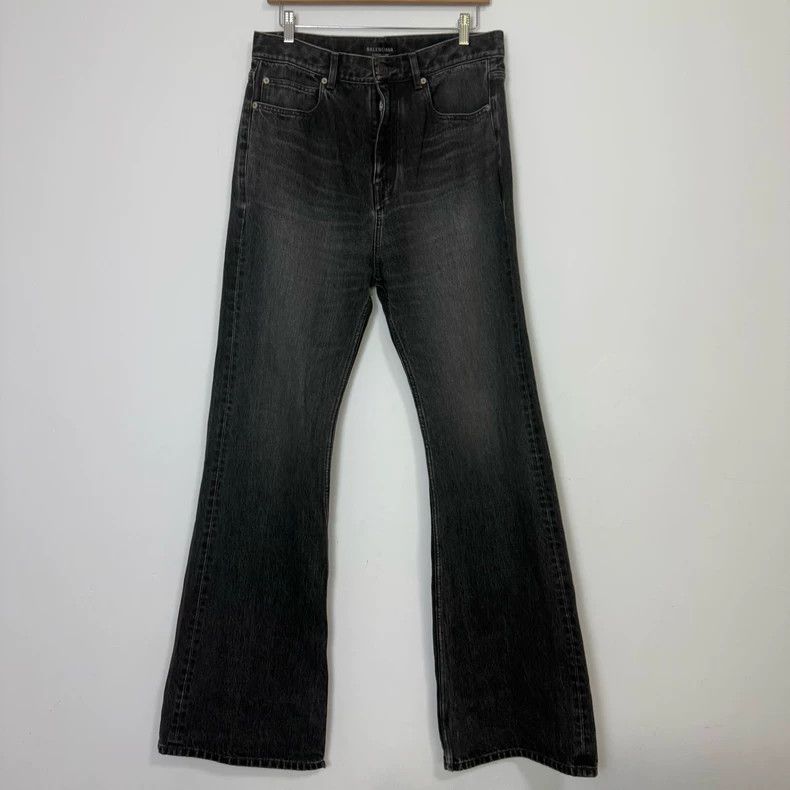 Balenciaga Balenciaga size 32 Washed grey micro-jeans Size 31" - 1 Thumbnail