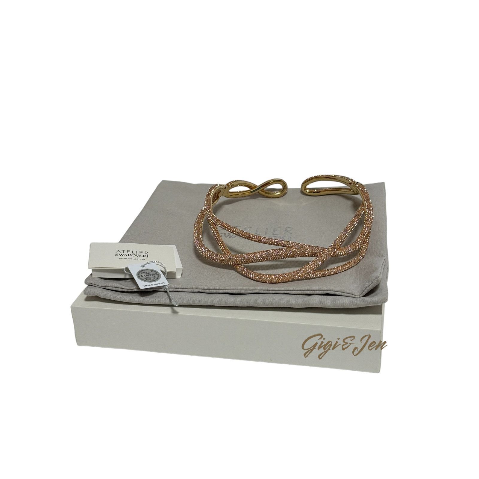 Swarovski Atelier Swarovski Crystal Tigris Hinged Choker New Size ONE SIZE - 1 Thumbnail