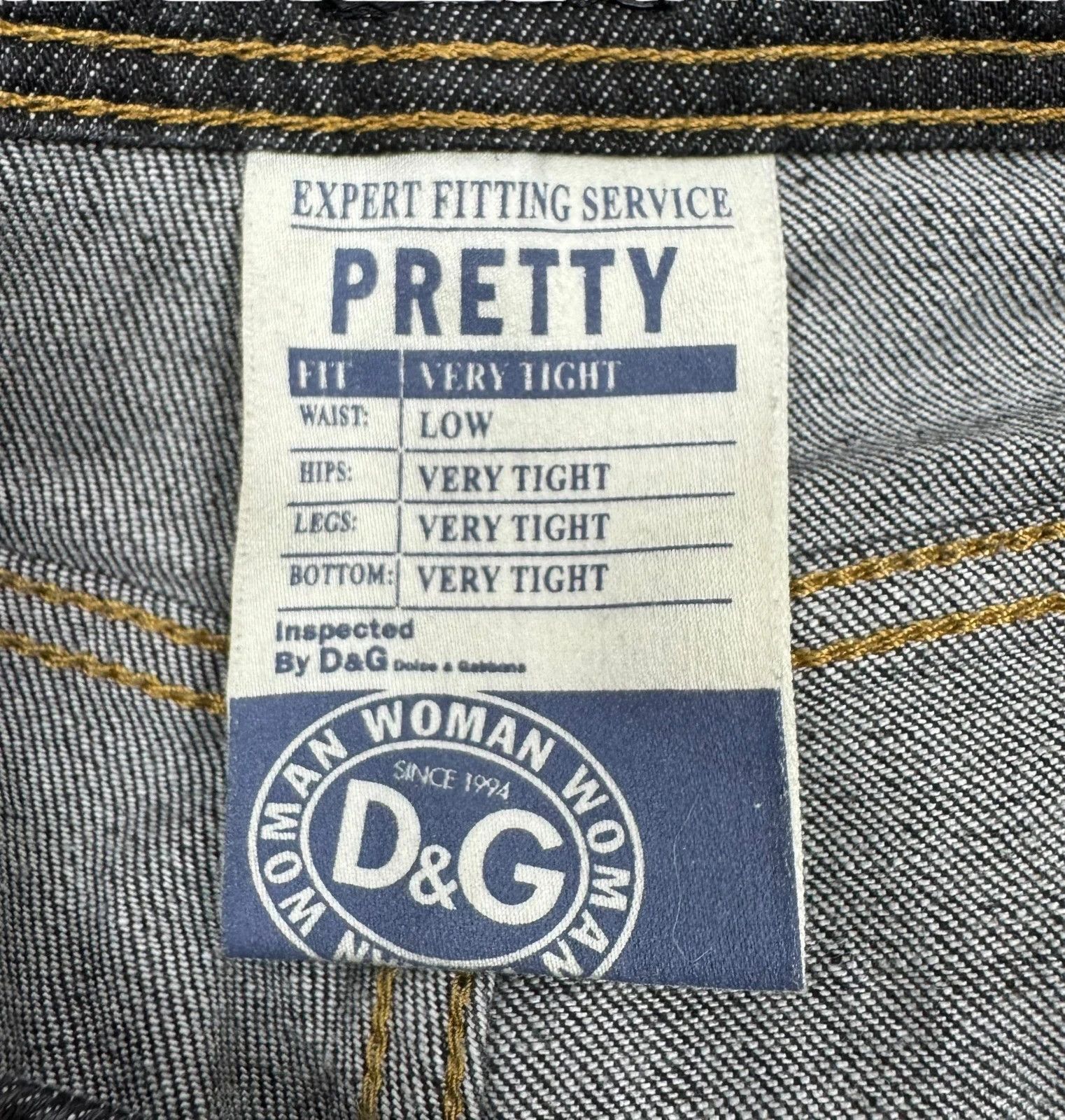 Dolce & Gabbana Dolce & Gabbana Vintage Jeans Ankle Zip Crop size 30 Size 30" / US 8 / IT 44 - 17 Thumbnail
