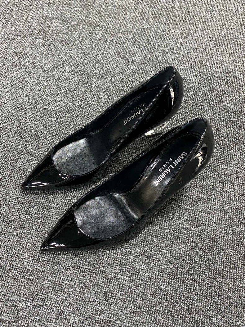 Saint Laurent Paris Saint Laurent Paris Metal Heel Heels 2505-Nextarrow Size US 6 / IT 36 - 1 Thumbnail