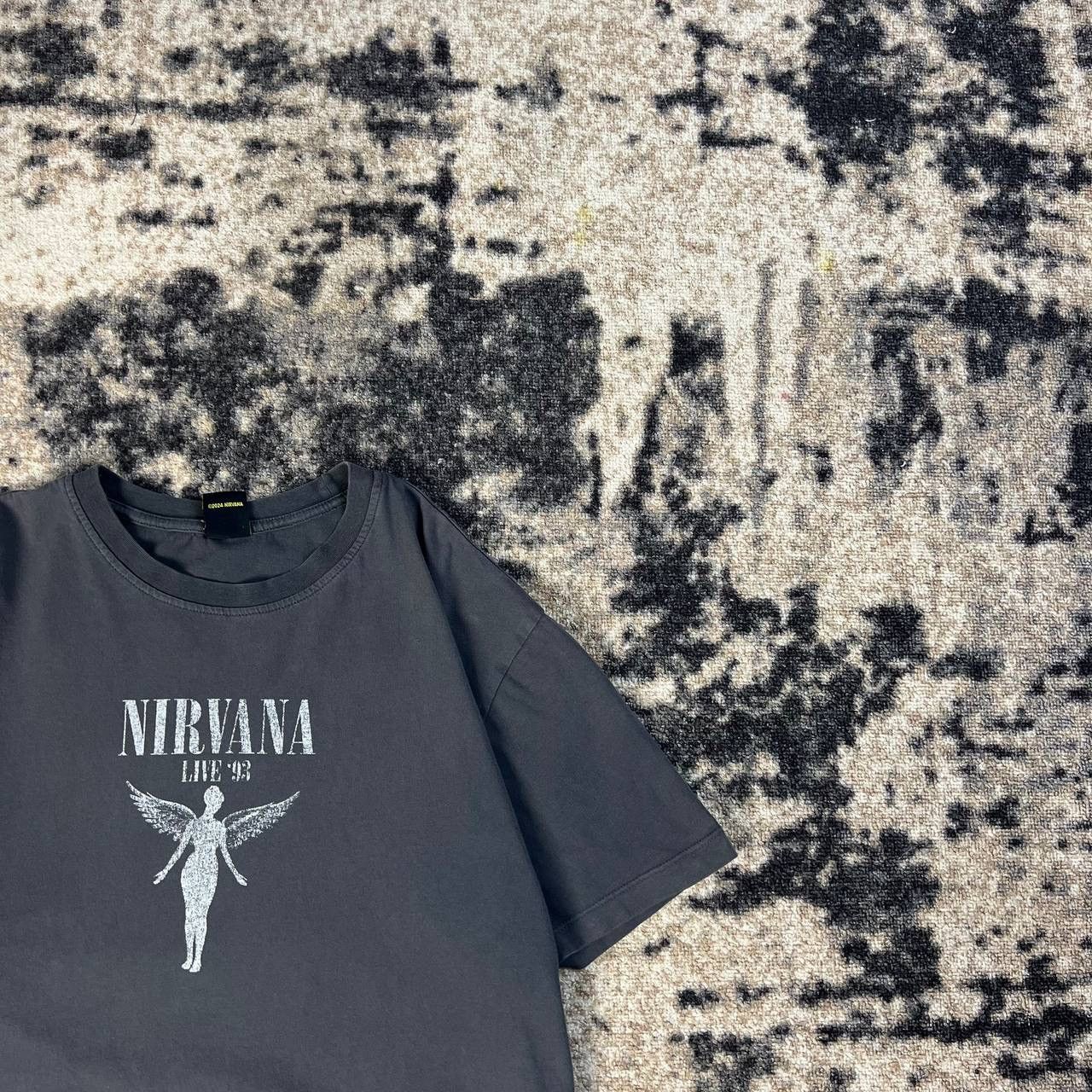 Nirvana Nirvana Vintage Big Logo Rock Band T-Shirt 2TS16 Size US M / EU 48-50 / 2 - 3 Thumbnail