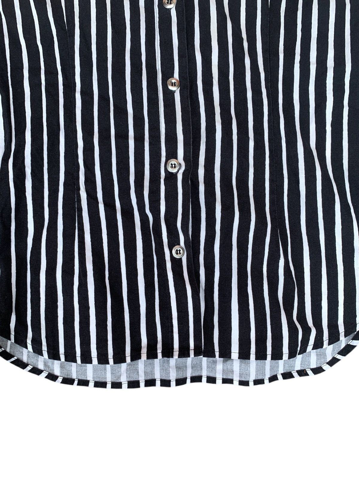 Designer × Marimekko Black white striped shirt Size XXS / US 00 / IT 34 - 3 Thumbnail