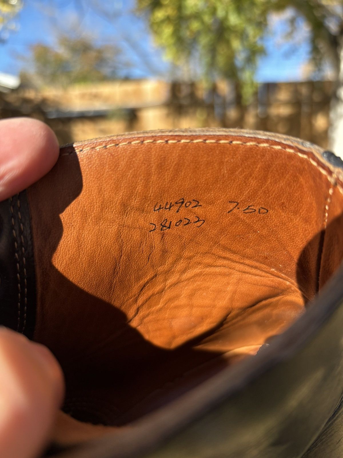Grant Stone Grant Stone Brass Boot 7.5D Size US 7.5 / EU 40-41 - 7 Thumbnail