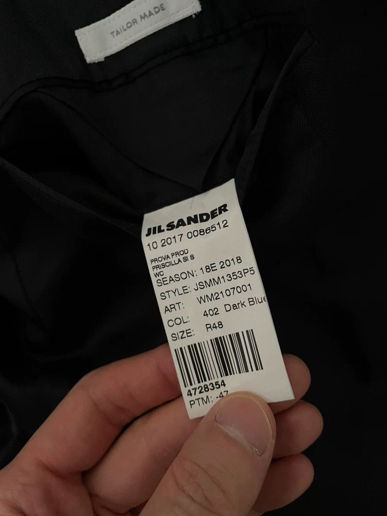Jil Sander Jil Sander Knife cutting suit Size L / US 10 / IT 46 - 5 Thumbnail