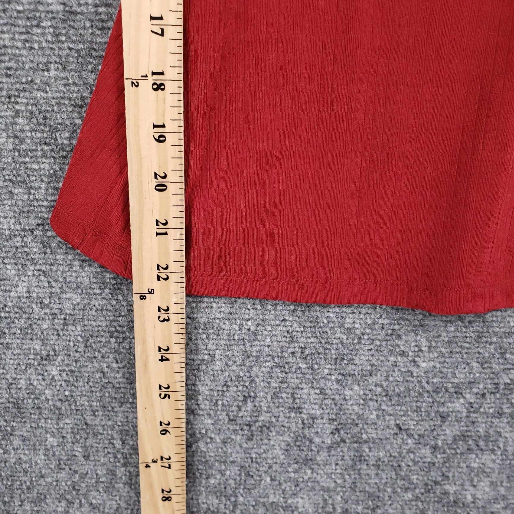 H&M H&M Top Womens XS Red Tank V Neck Camisole Lace Slip Sleeveless Cami Size XS / US 0-2 / IT 36-38 - 4 Thumbnail