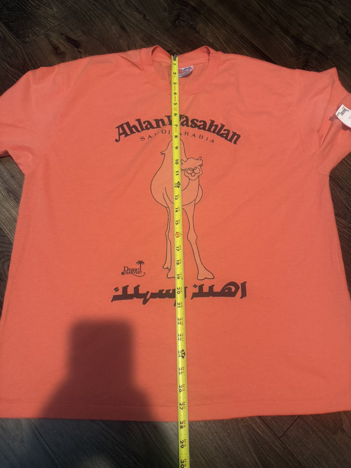 Vintage Ahlan Wasahlan Saudi Arabi Desert Harvest Camel Size US XL / EU 56 / 4 - 5 Thumbnail