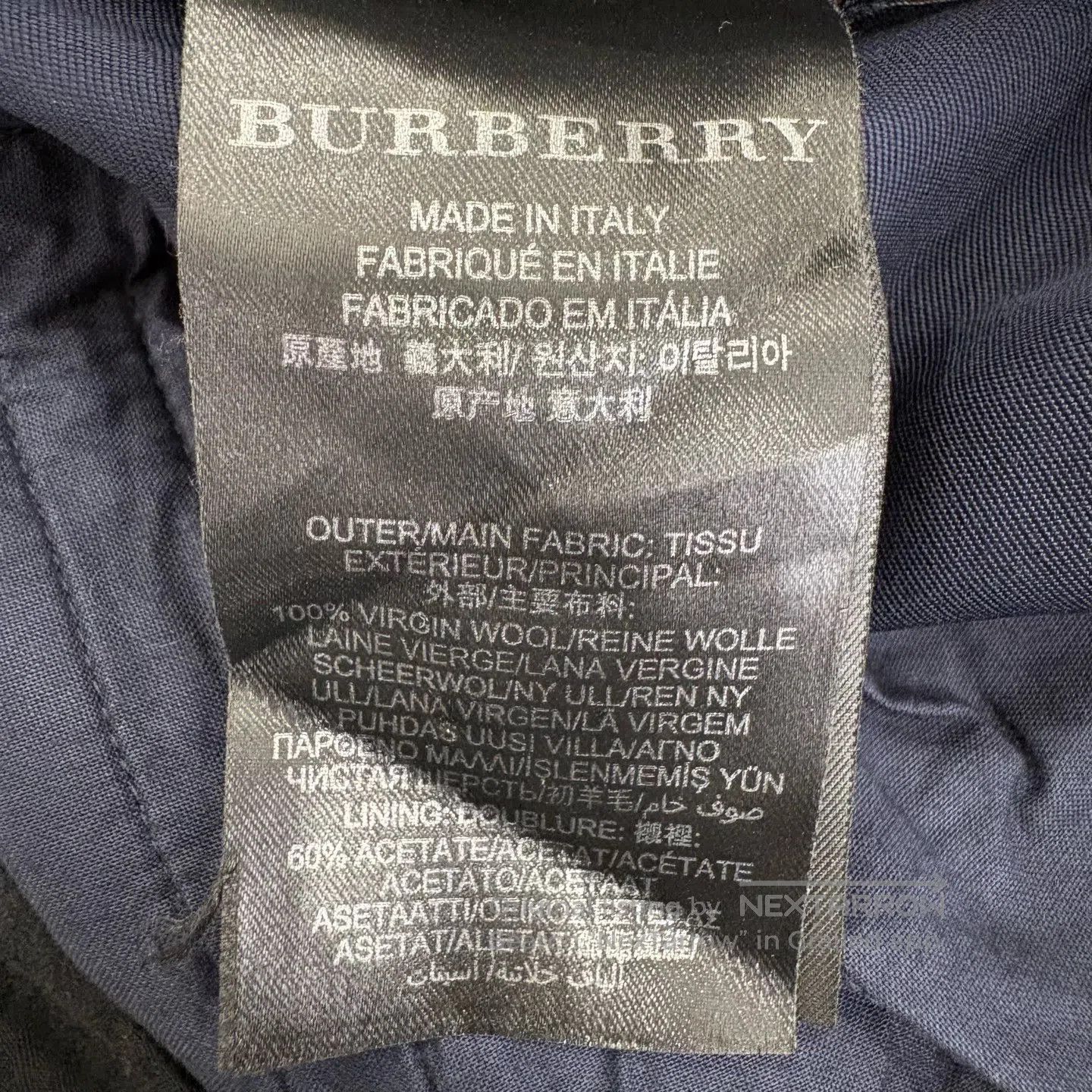 Burberry Burberry Wool Business Plain Color Casual Pants Size US 30 / EU 46 - 4 Thumbnail