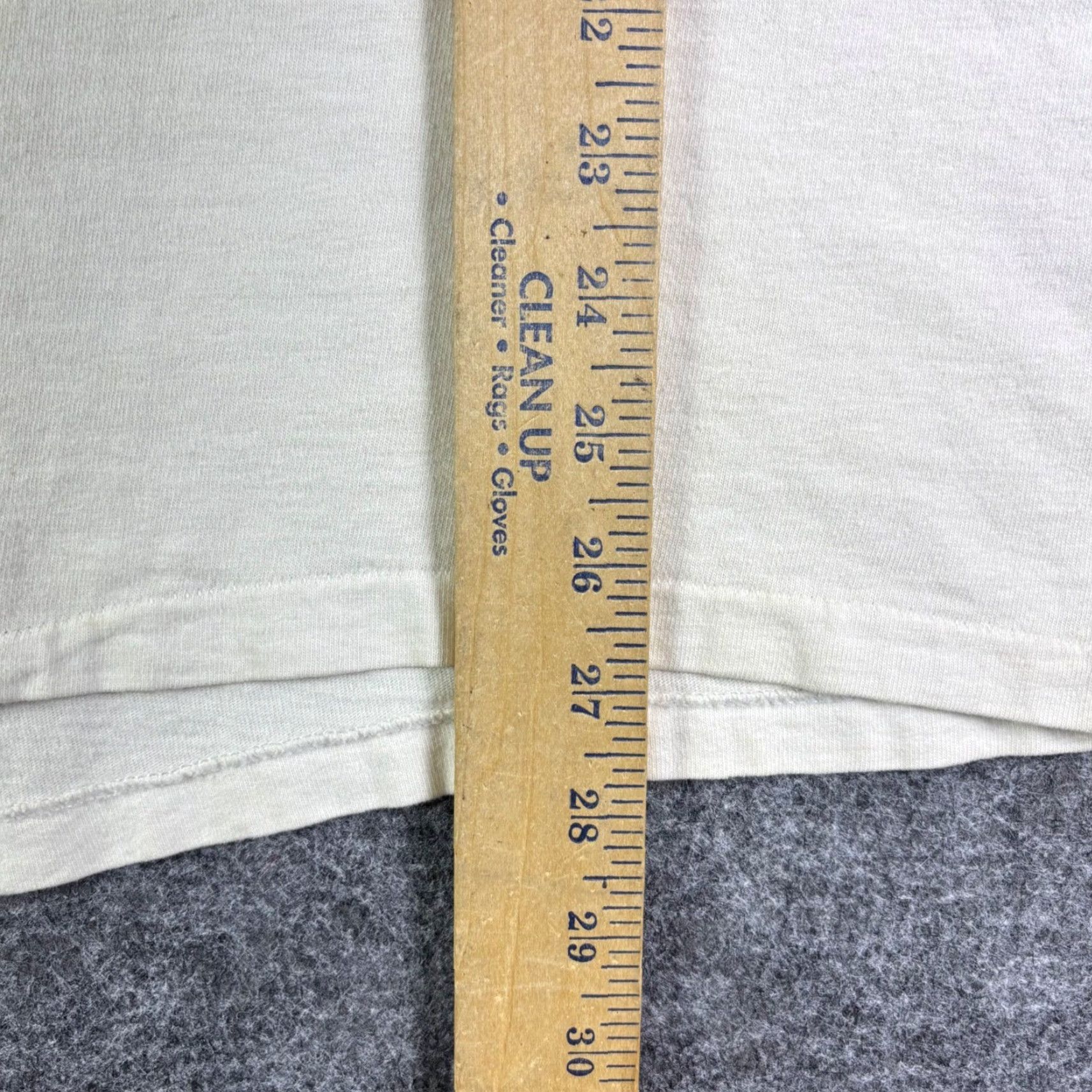 Hanes VINTAGE Rock Mr Manly Profile T-Shirt Hanes Beefy-T Single Stitch Large Size US L / EU 52-54 / 3 - 5 Thumbnail