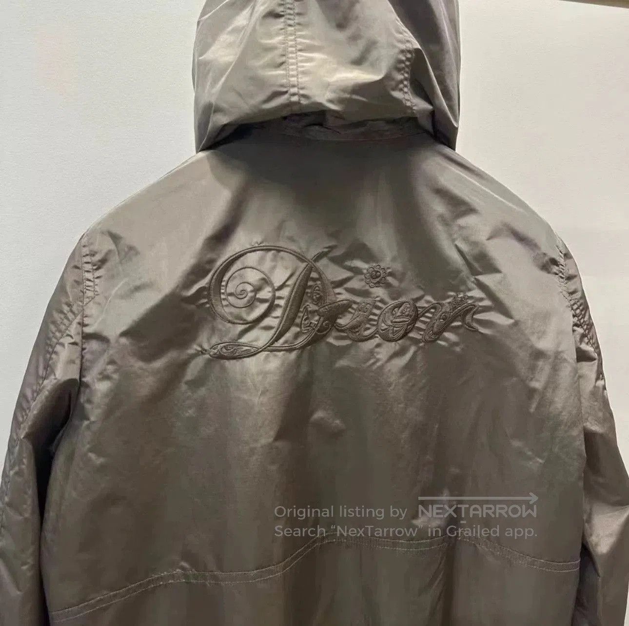 Dior Dior Embroidered CD Logo Hooded Nylon Jacket. Size US S / EU 44-46 / 1 - 2 Thumbnail