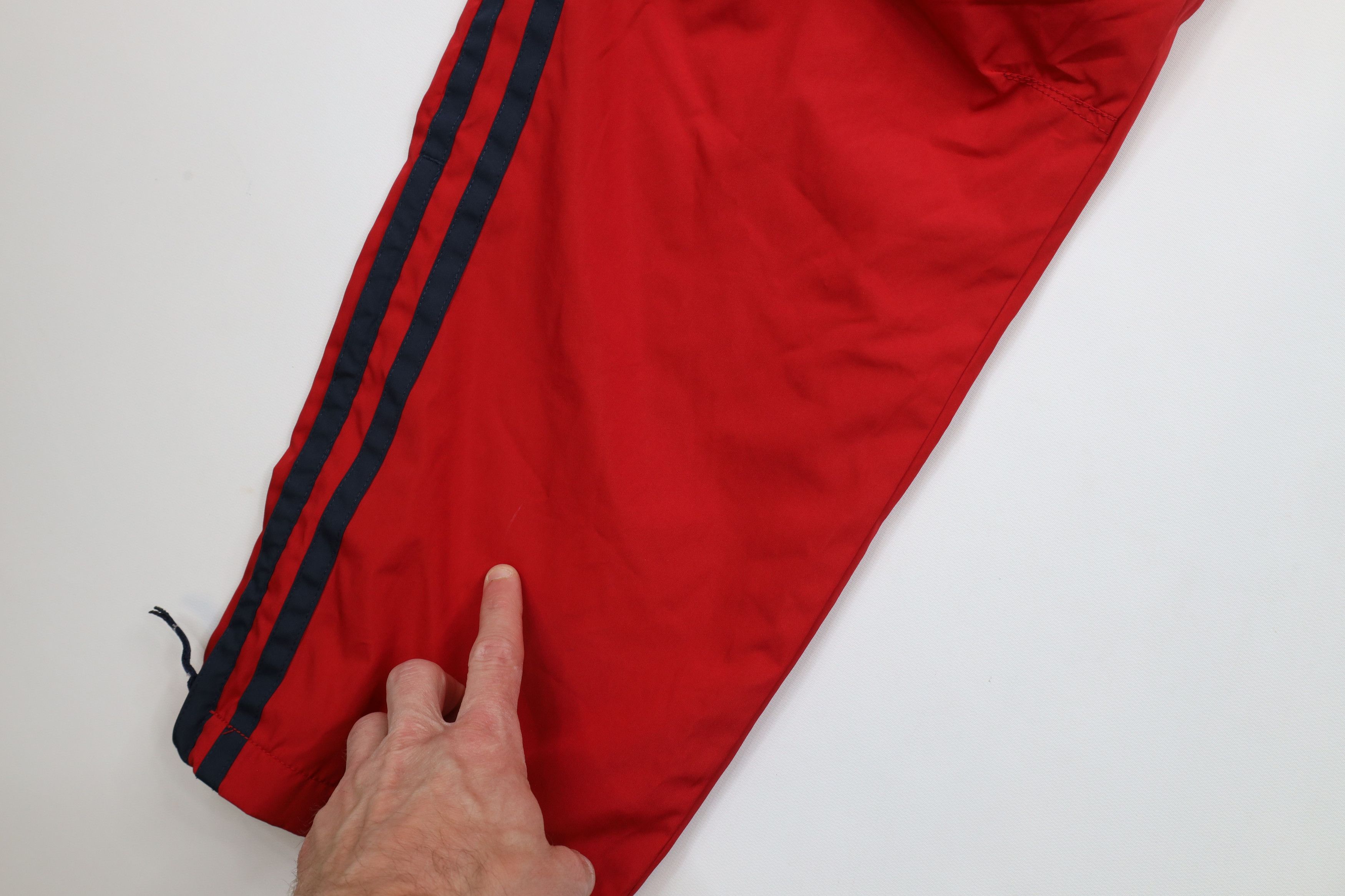 Vintage Vintage 90s Streetwear Belted Wide Leg Windbreaker Pants Size US 36 / EU 52 - 7 Thumbnail
