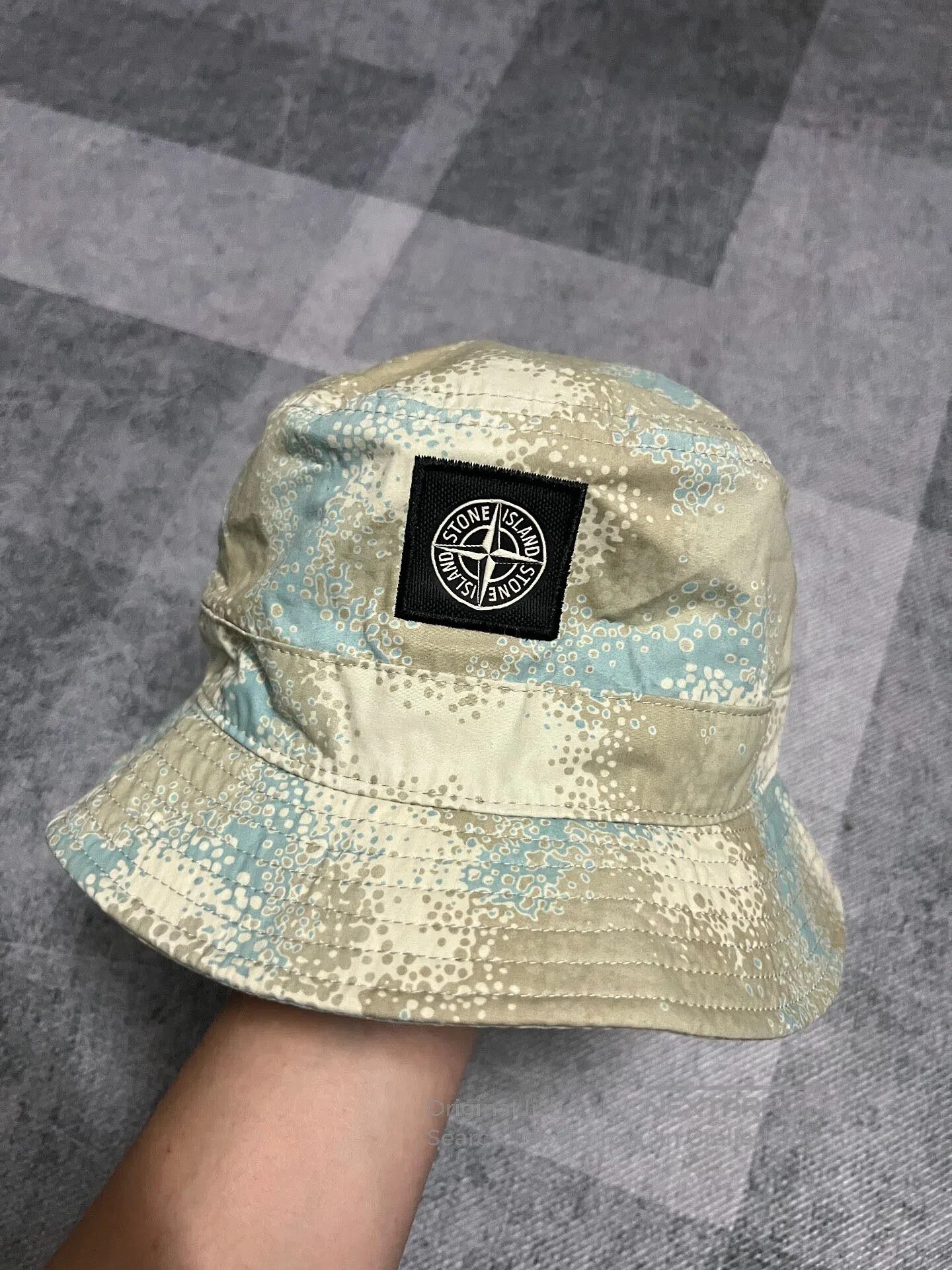 Stone Island × Supreme Supreme Stone Island Coral Camo Boonie Hat