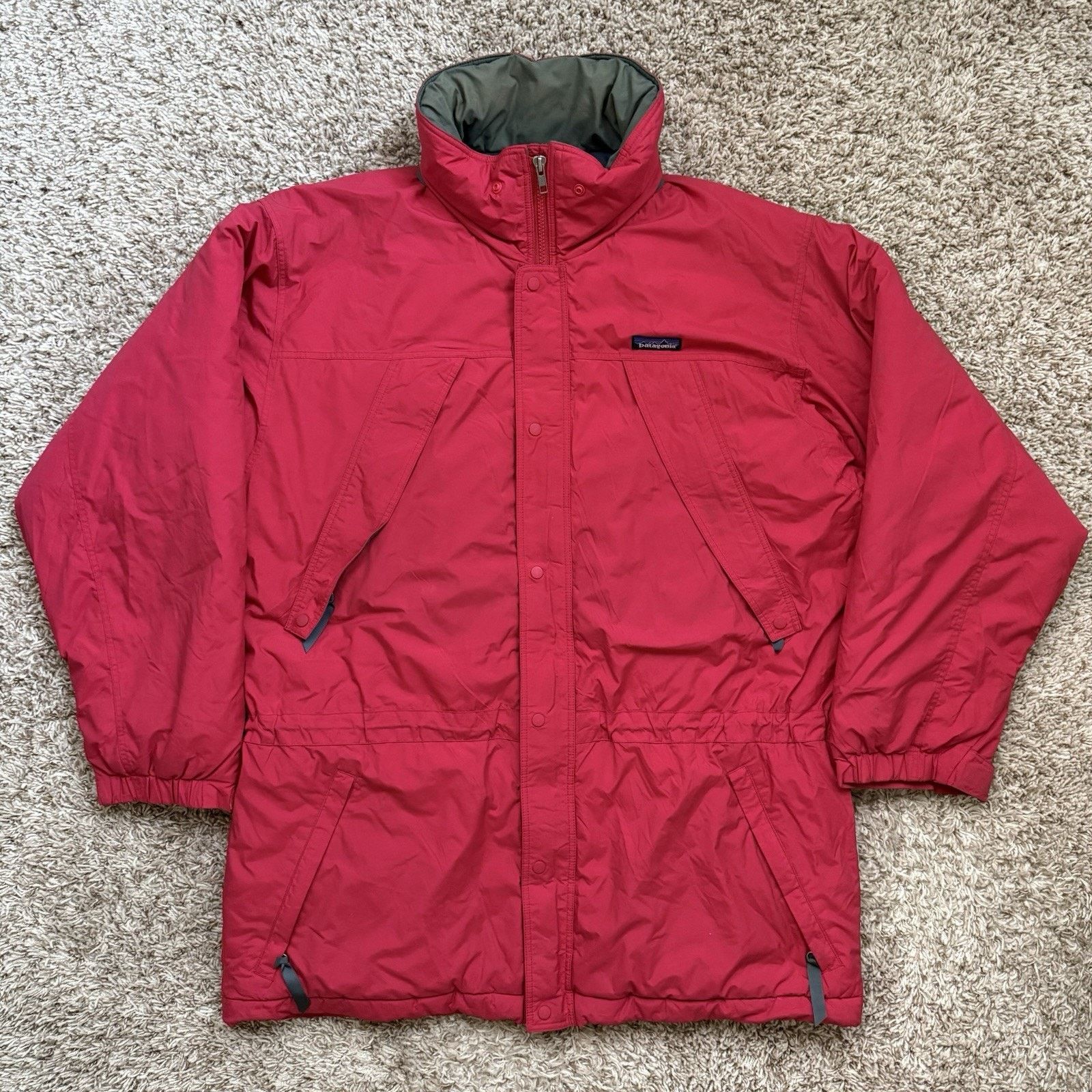 Patagonia × Vintage Vintage 90’s Patagonia Parka Insulated Red Jacket Size M Size US M / EU 48-50 / 2 - 1 Thumbnail