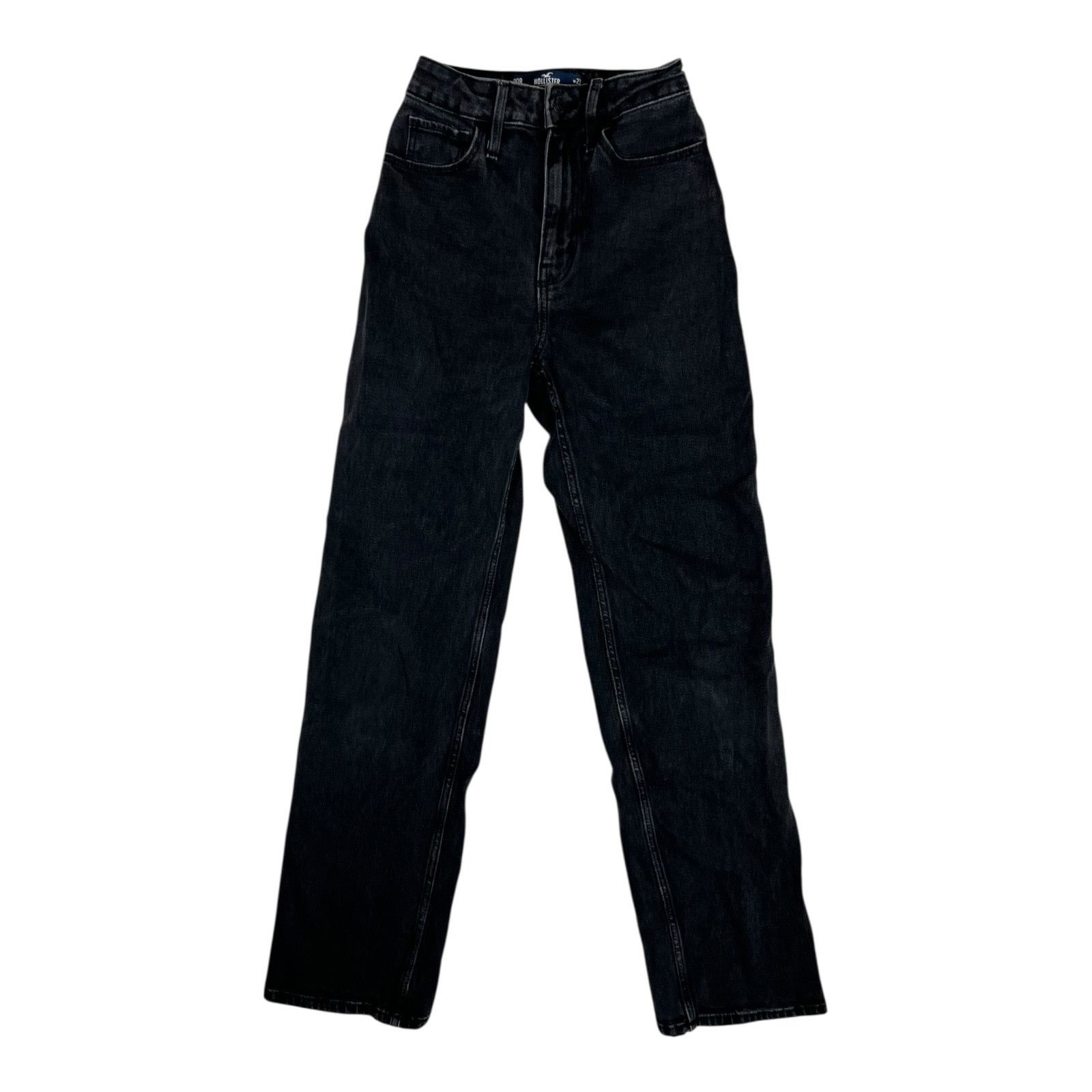 Hollister Hollister California Ultra High-Rise Dad Jeans Size 00R Blac Size 23" - 1 Thumbnail
