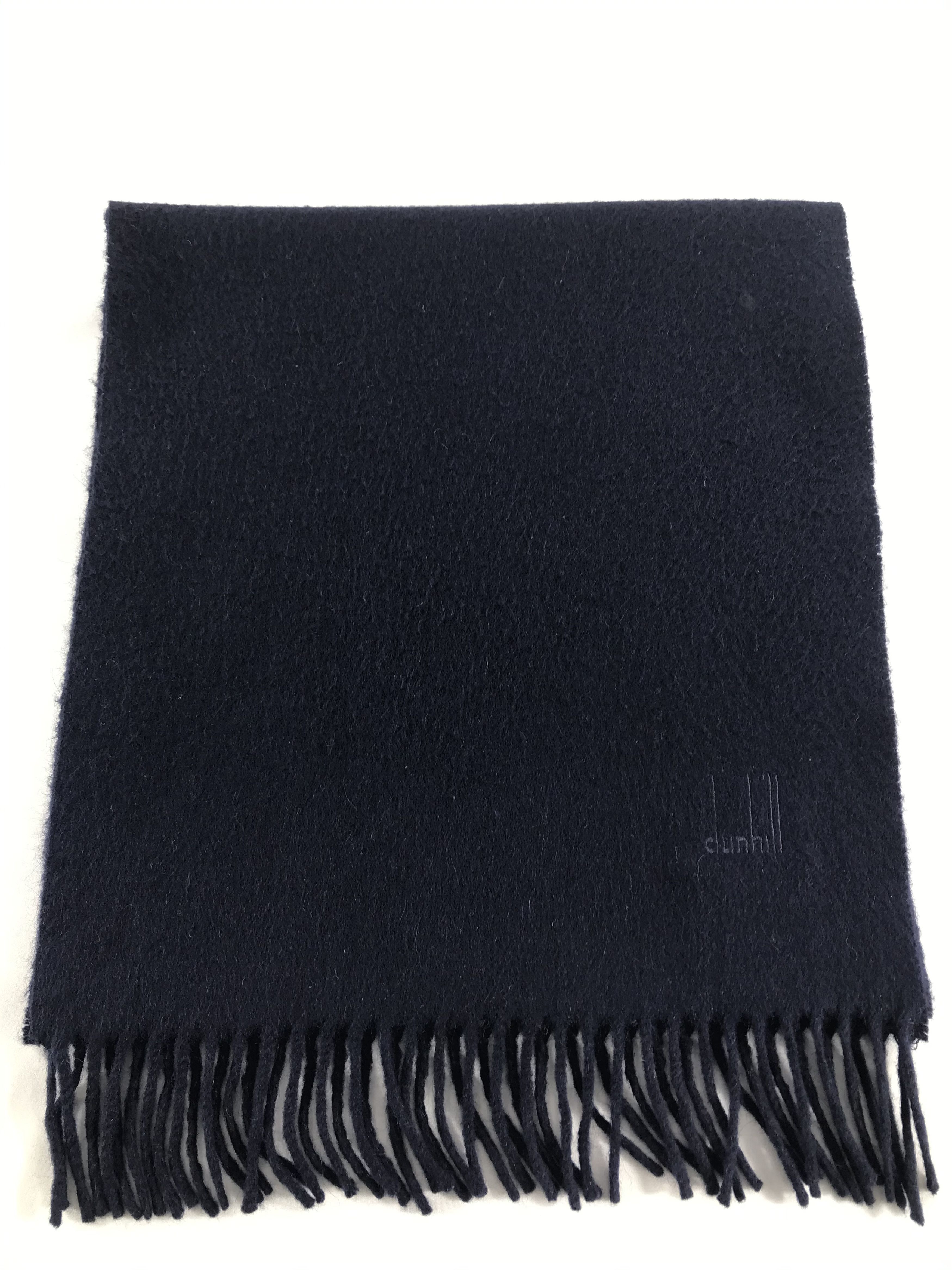 Alfred Dunhill Dunhill Cashmere Scarf Muffler V448 Size ONE SIZE - 2 Thumbnail