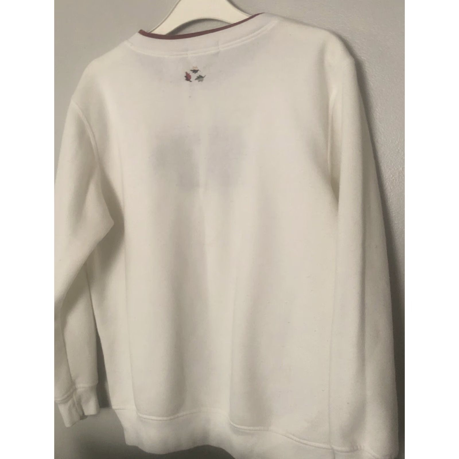 Vintage VINTAGE Grandma Women’s Crewneck Covered Bridge Fall White Sweatshirt Sz M Size M / US 6-8 / IT 42-44 - 4 Thumbnail