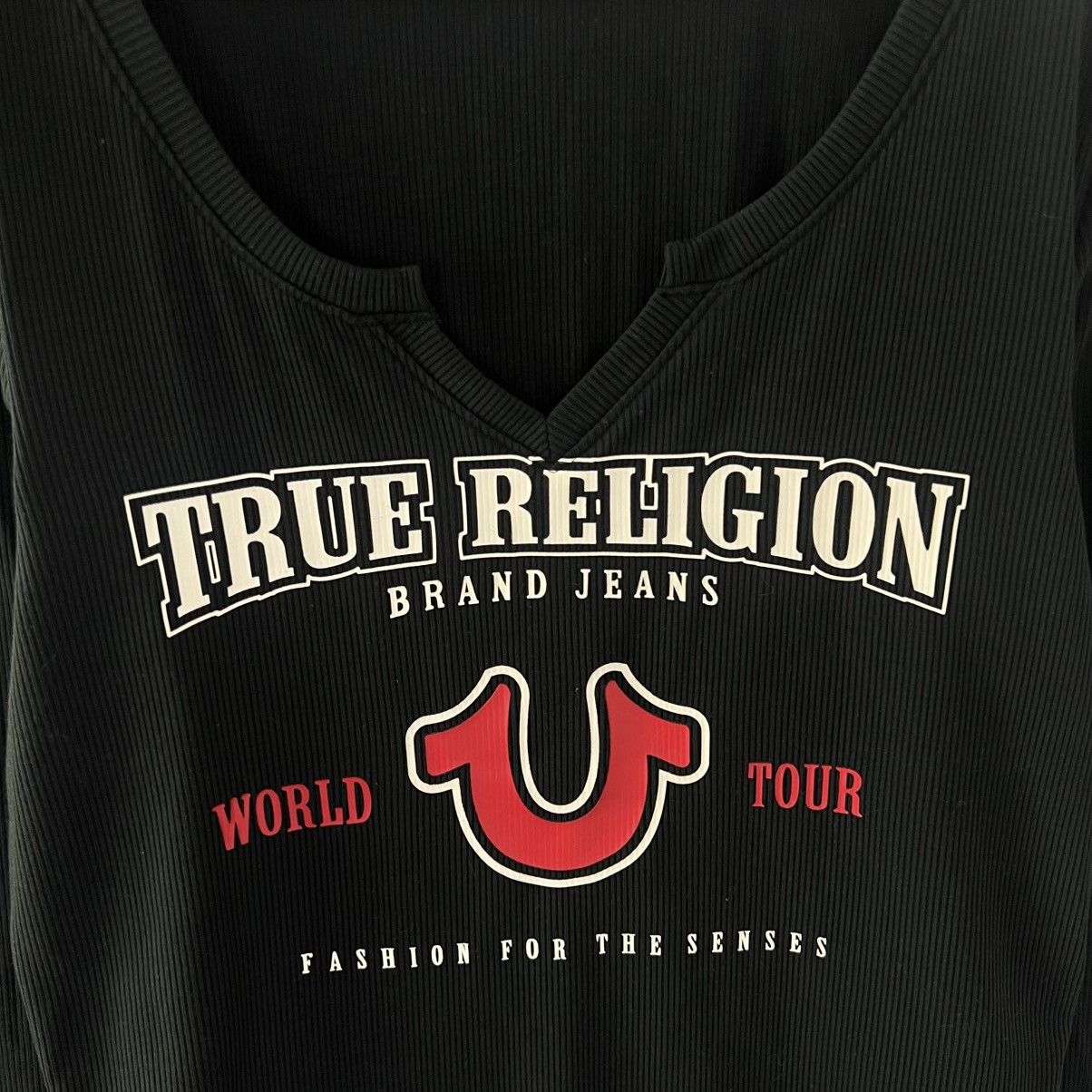 True Religion Vintage Y2K True Religion Big Logo Women Long Sleeve Size M / US 6-8 / IT 42-44 - 3 Thumbnail