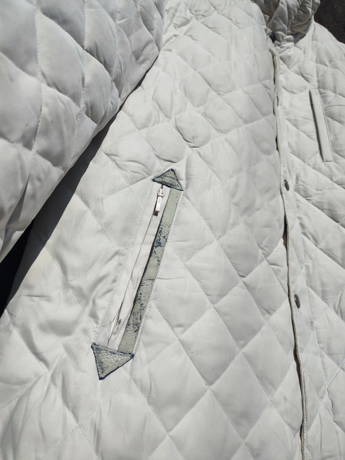 Lyle & Scott × Vintage Vintage 90s Lyle & Scott Quilted Down Jacket Size US L / EU 52-54 / 3 - 5 Thumbnail