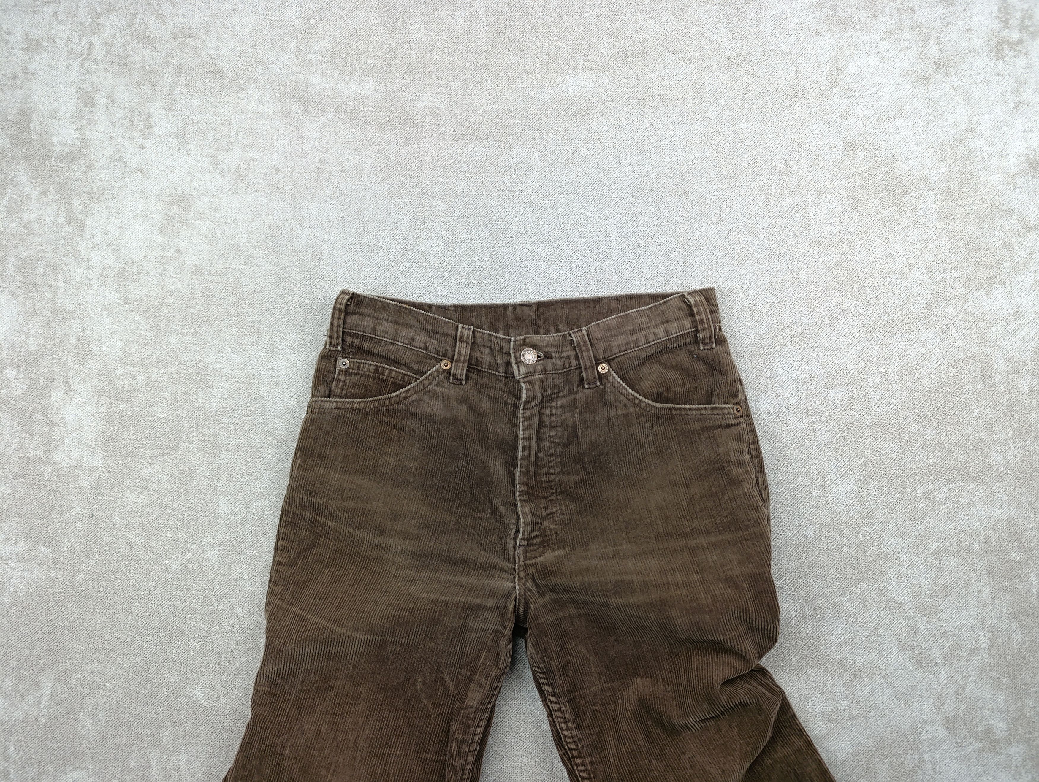 Levi's Vintage Clothing Vintage 70s Levi’s 630 Corduroy Pants Brown Made in France Size US 32 / EU 48 - 18 Thumbnail