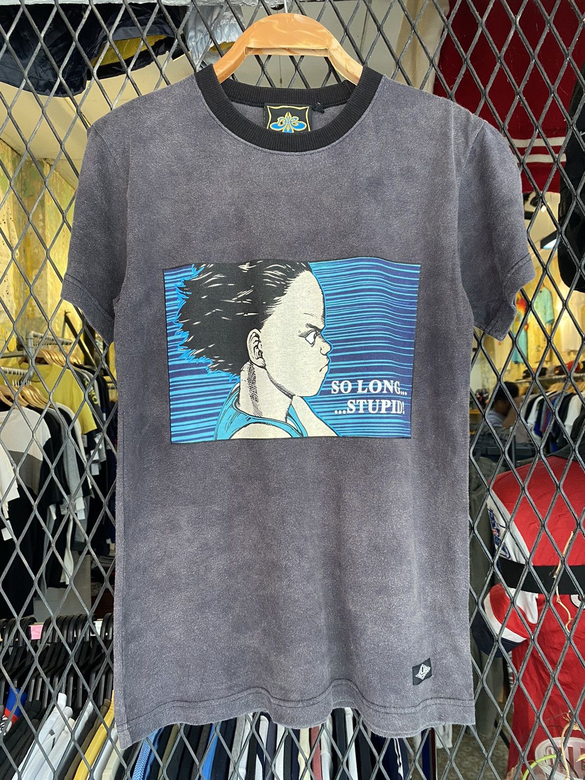 Japanese Brand × Vintage Vtg 90s Akira Dud FactoryT shirt Anarchi Ajustment Tee Size US S / EU 44-46 / 1 - 2 Thumbnail