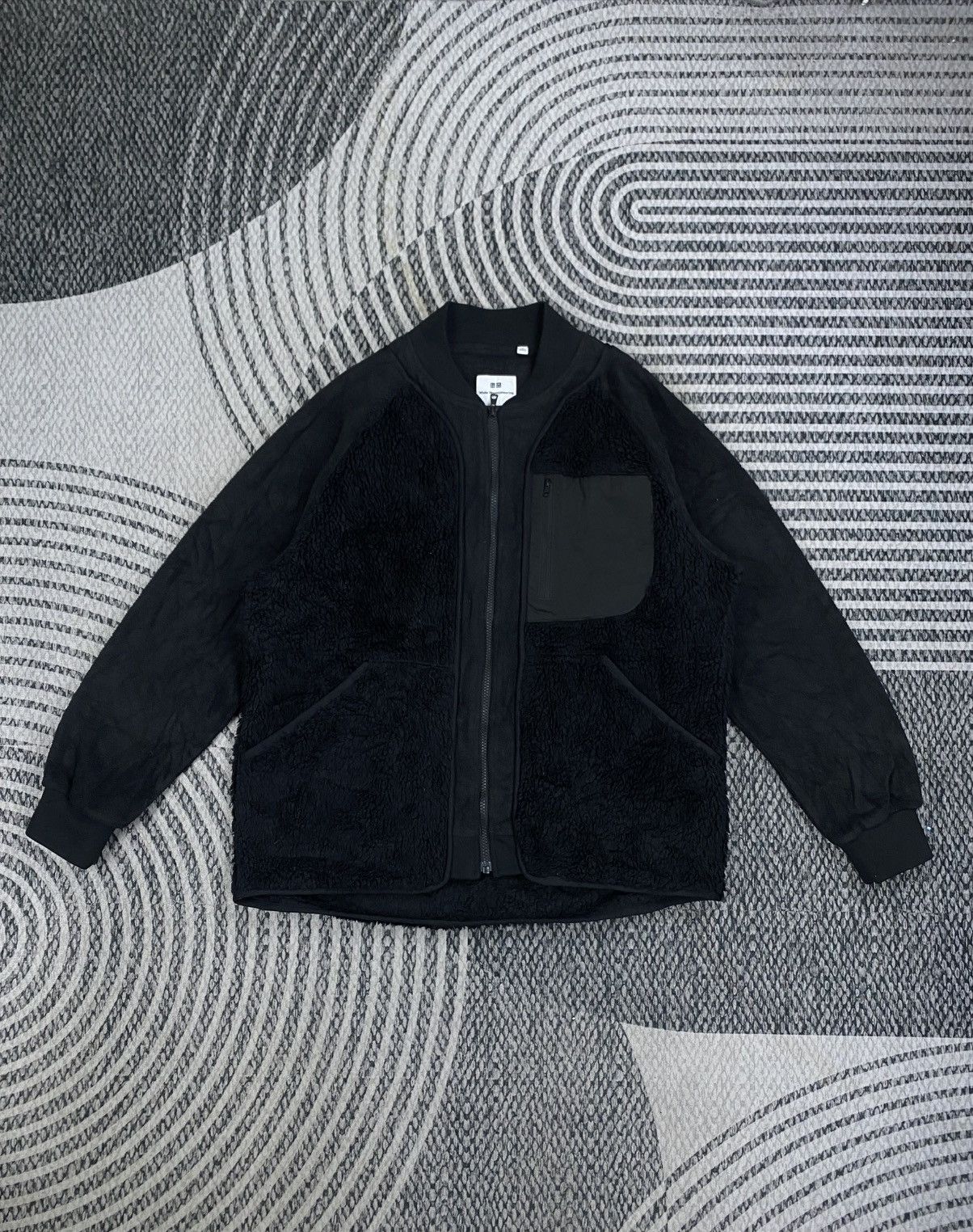 Uniqlo × White Mountaineering White Mountaineering X Uniqlo Fleece Retro Style Jacket Size US M / EU 48-50 / 2 - 1 Thumbnail