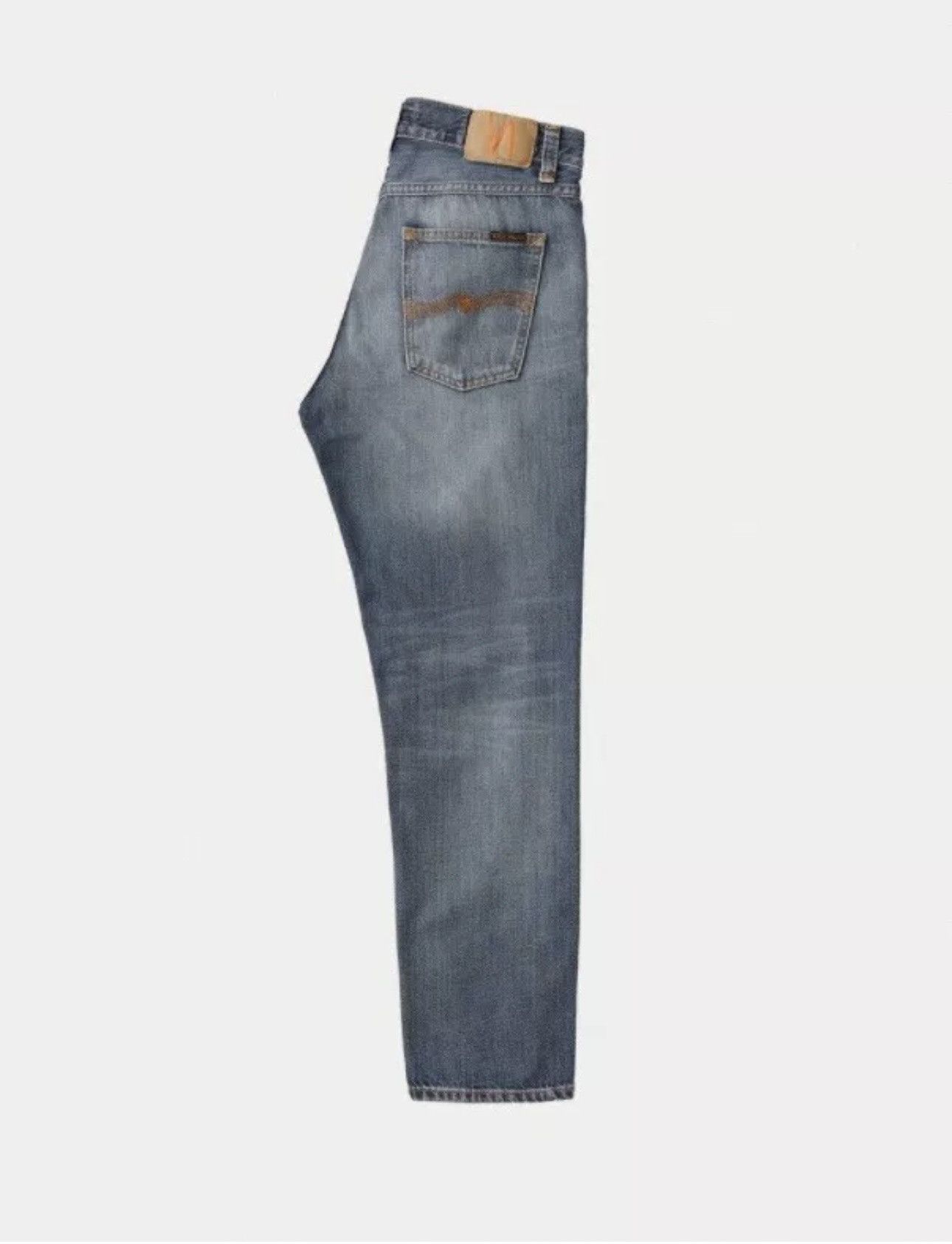 Nudie Jeans NUDIE GRITTY JACKSON BLUE HAWK. 32Wx28L Retails $249 Size US 32 / EU 48 - 4 Thumbnail