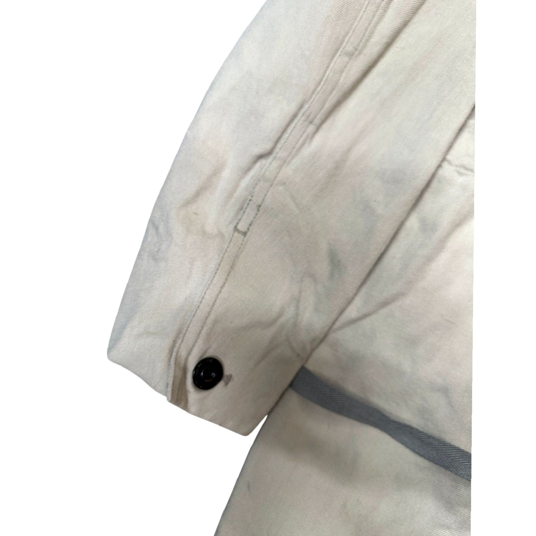 G-Star G-Star Raw Research GSRR Selvedge Dust Coat Womens Large D19098-C671-150 Beig e Overcoat Coat Linen Inner New title Size L / US 10 / IT 46 - 7 Thumbnail