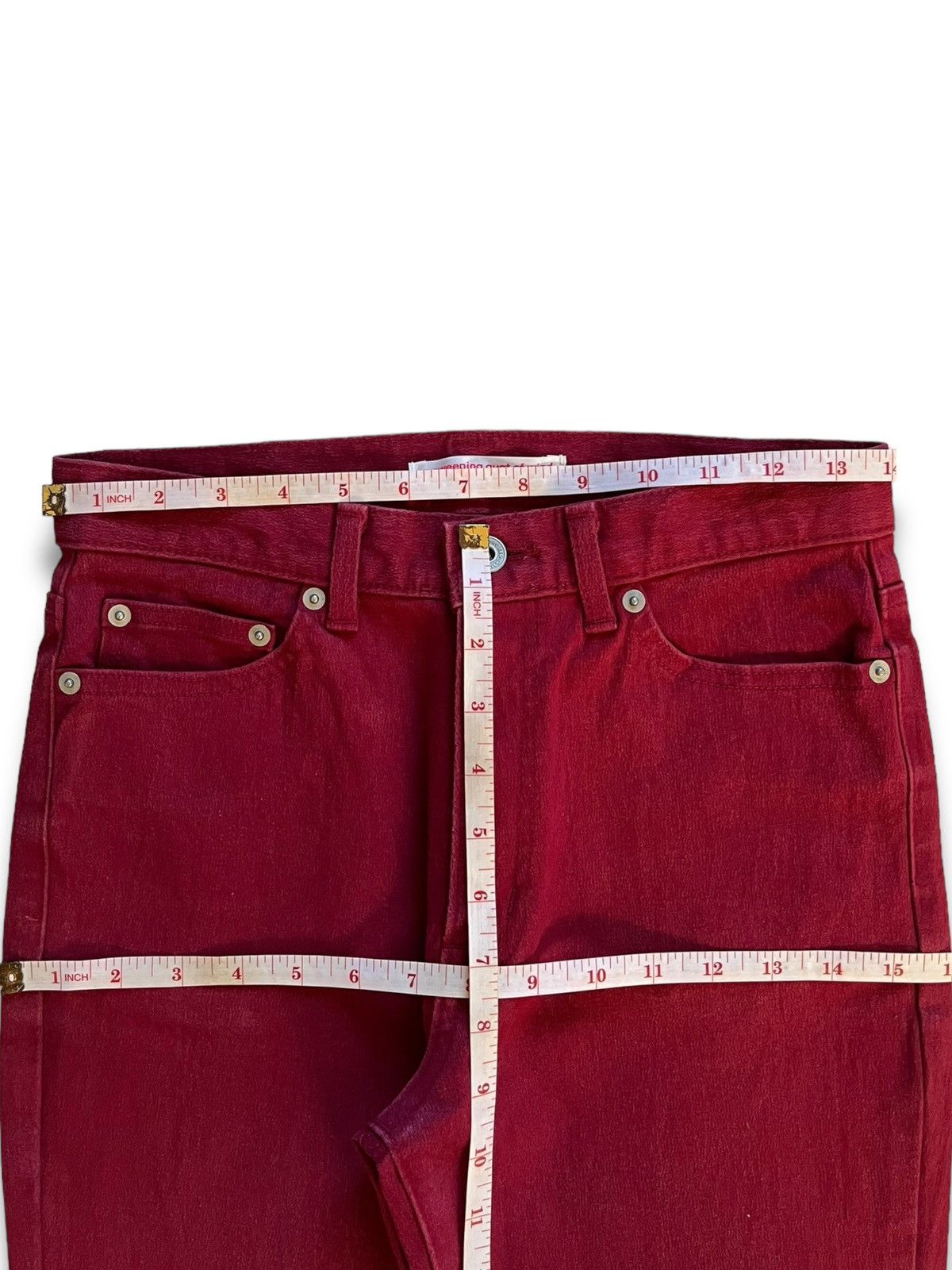 Japanese Brand SALES🔥Vintage Japanese Brand Classic Style Flare Jeans Size 28" / US 6 / IT 42 - 11 Thumbnail