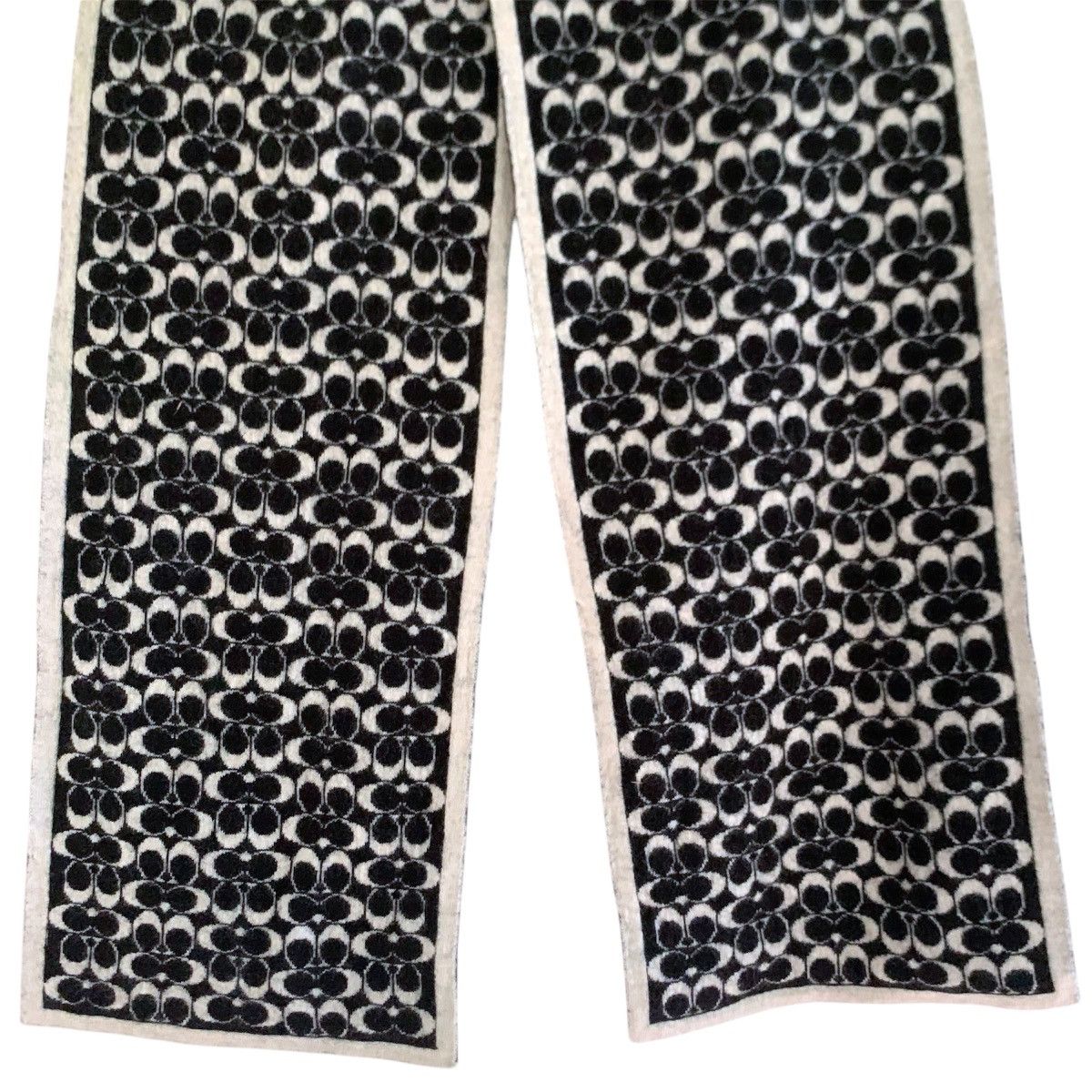 Coach Coach Monogram Merino Wool Scarf Size ONE SIZE - 4 Thumbnail