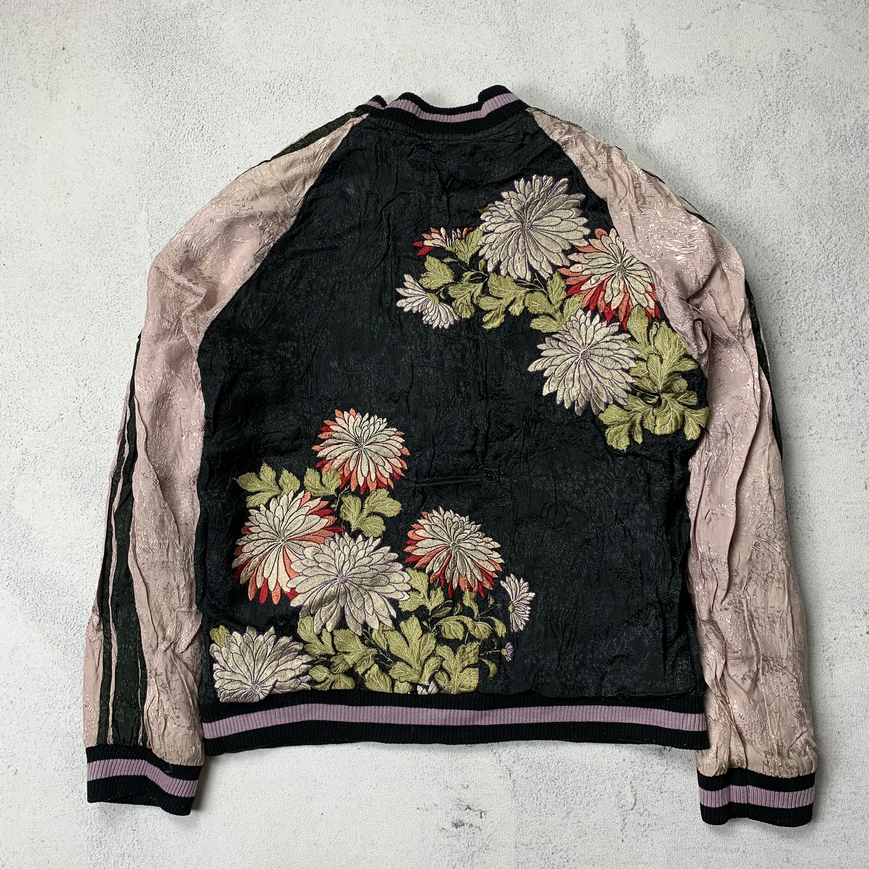 Japanese Brand Reversible Sukajan Jacket Japanese Classic Script Size US M / EU 48-50 / 2 - 3 Thumbnail