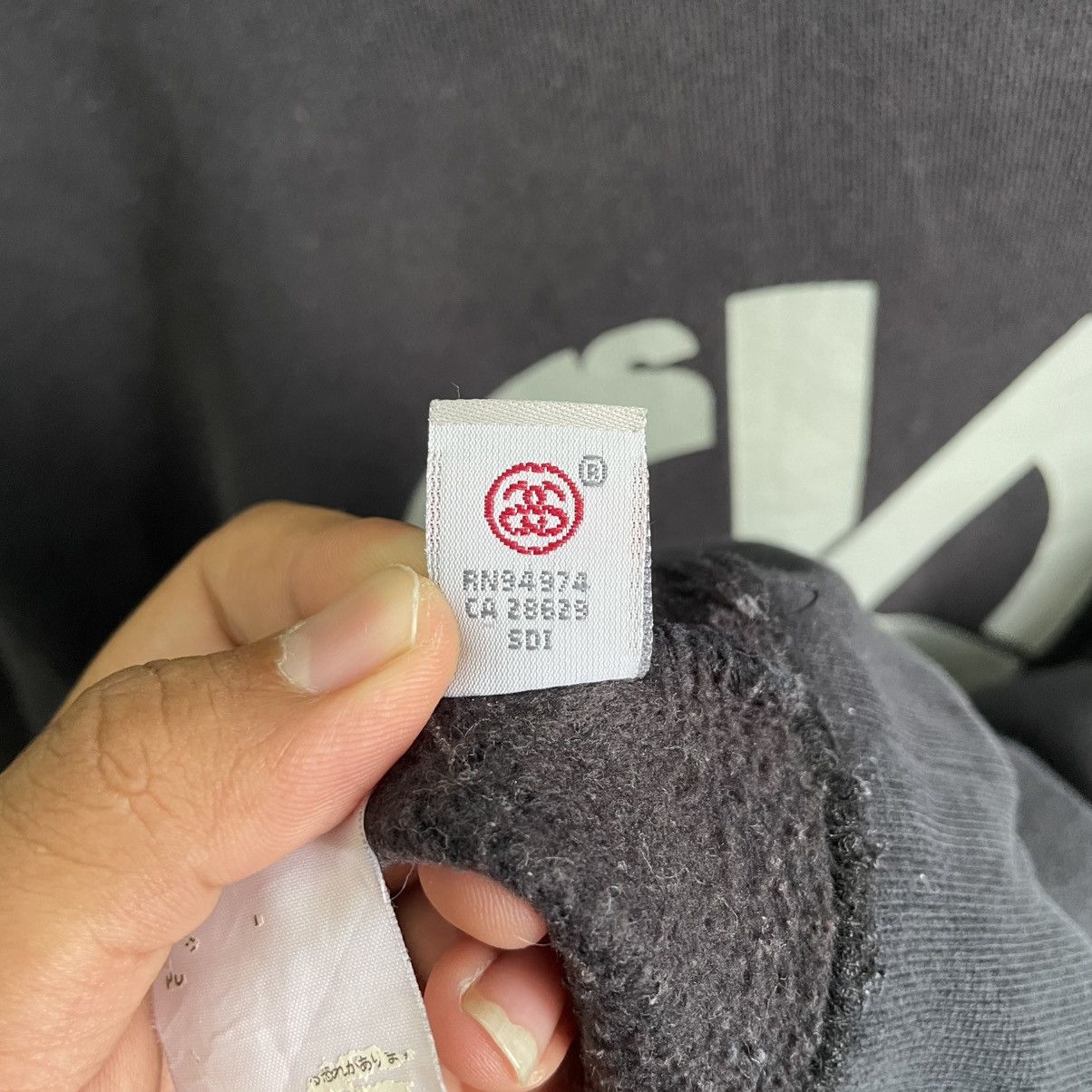 Stussy × Vintage Vintage Stussy Tribe Reality Asymmetry Hoodie Size US L / EU 52-54 / 3 - 9 Thumbnail