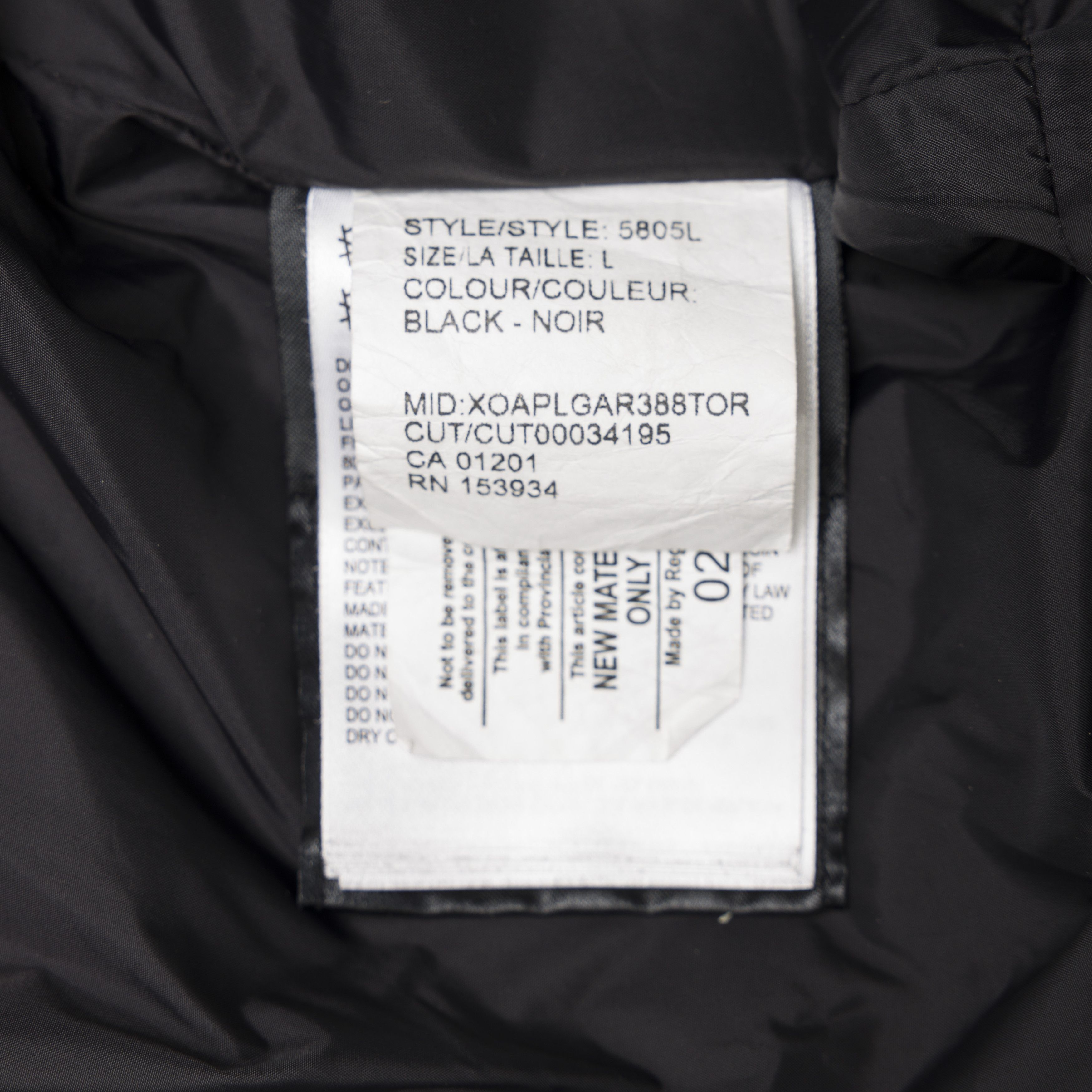 Canada Goose CANADA GOOSE DEEP COVE ARTIC DOWN BOMBER JACKET 5805L BLACK Size L / US 10 / IT 46 - 7 Thumbnail