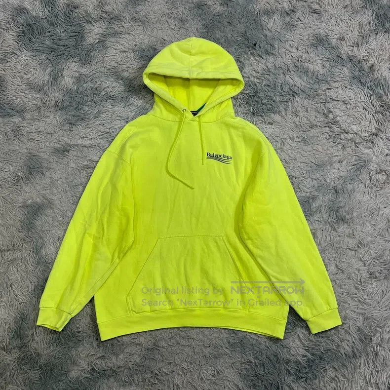 Balenciaga Balenciaga Wave Design Hoodie Size S Size US S / EU 44-46 / 1 - 6 Thumbnail