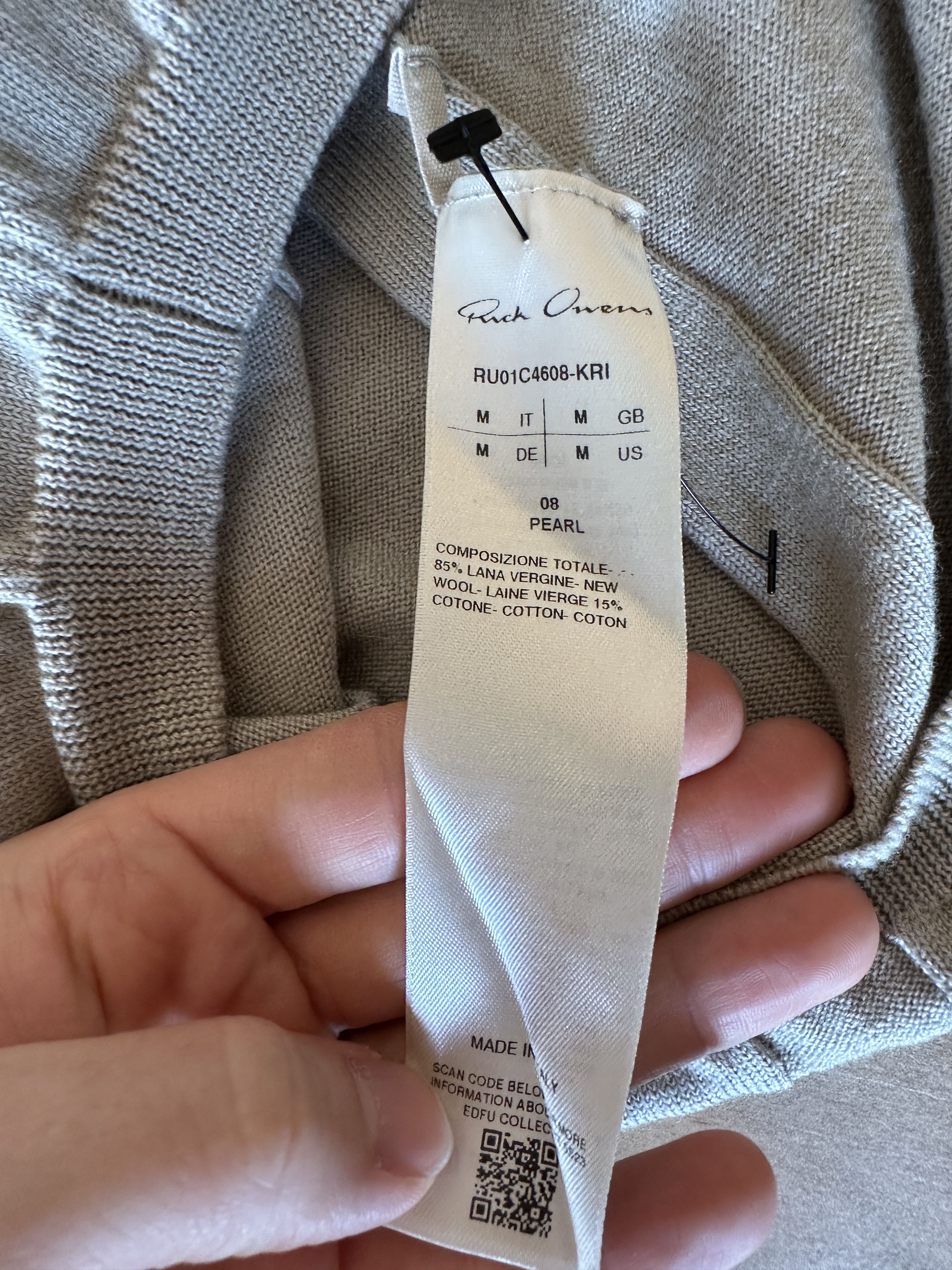 Rick Owens Rick Owens Wool Cardigan Size US S / EU 44-46 / 1 - 5 Thumbnail
