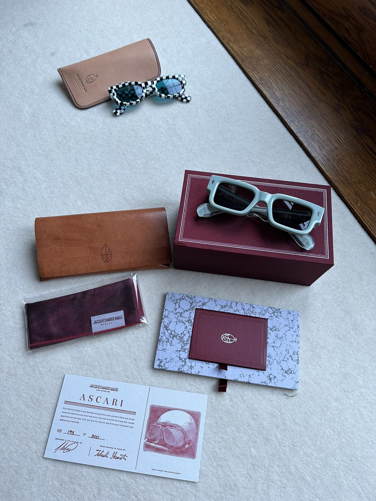 Jacques Marie Mage Jacques Marie Mage ASCARI Glacier sunglasses 