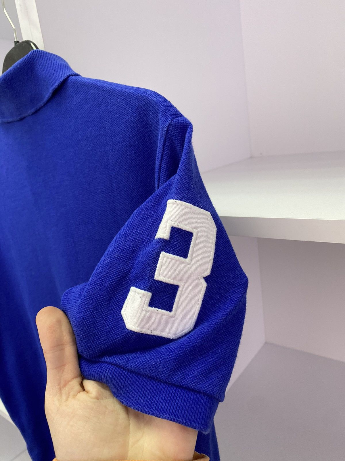 Polo Ralph Lauren × Vintage Vintage Polo Ralph Lauren Blue Polo T-Shirt Size US M / EU 48-50 / 2 - 13 Thumbnail