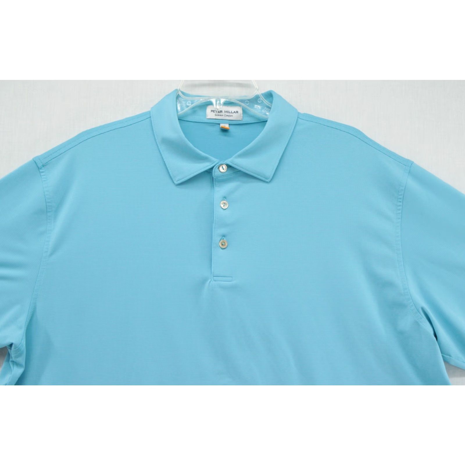 Peter Millar Peter Millar Jubilee Shirt Summer Comfort Mens XL Blue Performance Golf Striped Size US XL / EU 56 / 4 - 2 Thumbnail