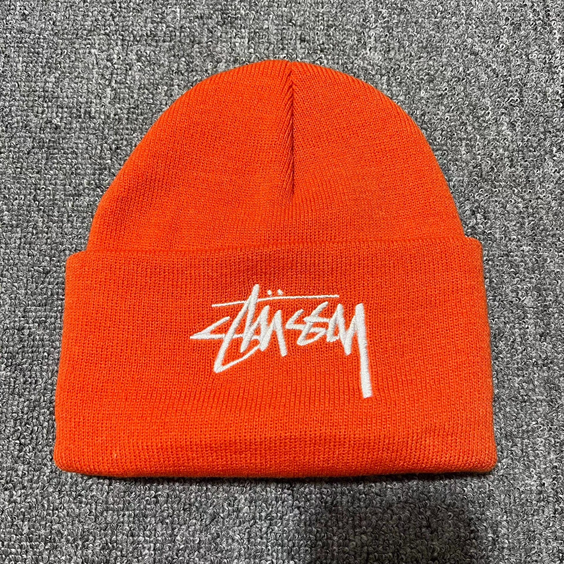 Stussy Stüssy Classic Embroidered Large Logo Knit Beanie Q7 Size ONE SIZE - 2 Thumbnail
