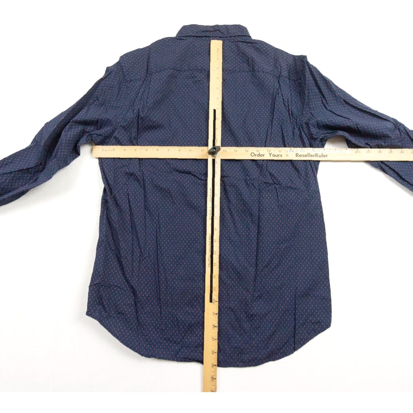 Banana Republic Banana Republic Banana Republic Men’s Camden Fit Button Down Shirt M Medium Blue Cotton Button-Up Collared Long Sleeve Zip? Size US M / EU 48-50 / 2 - 7 Thumbnail