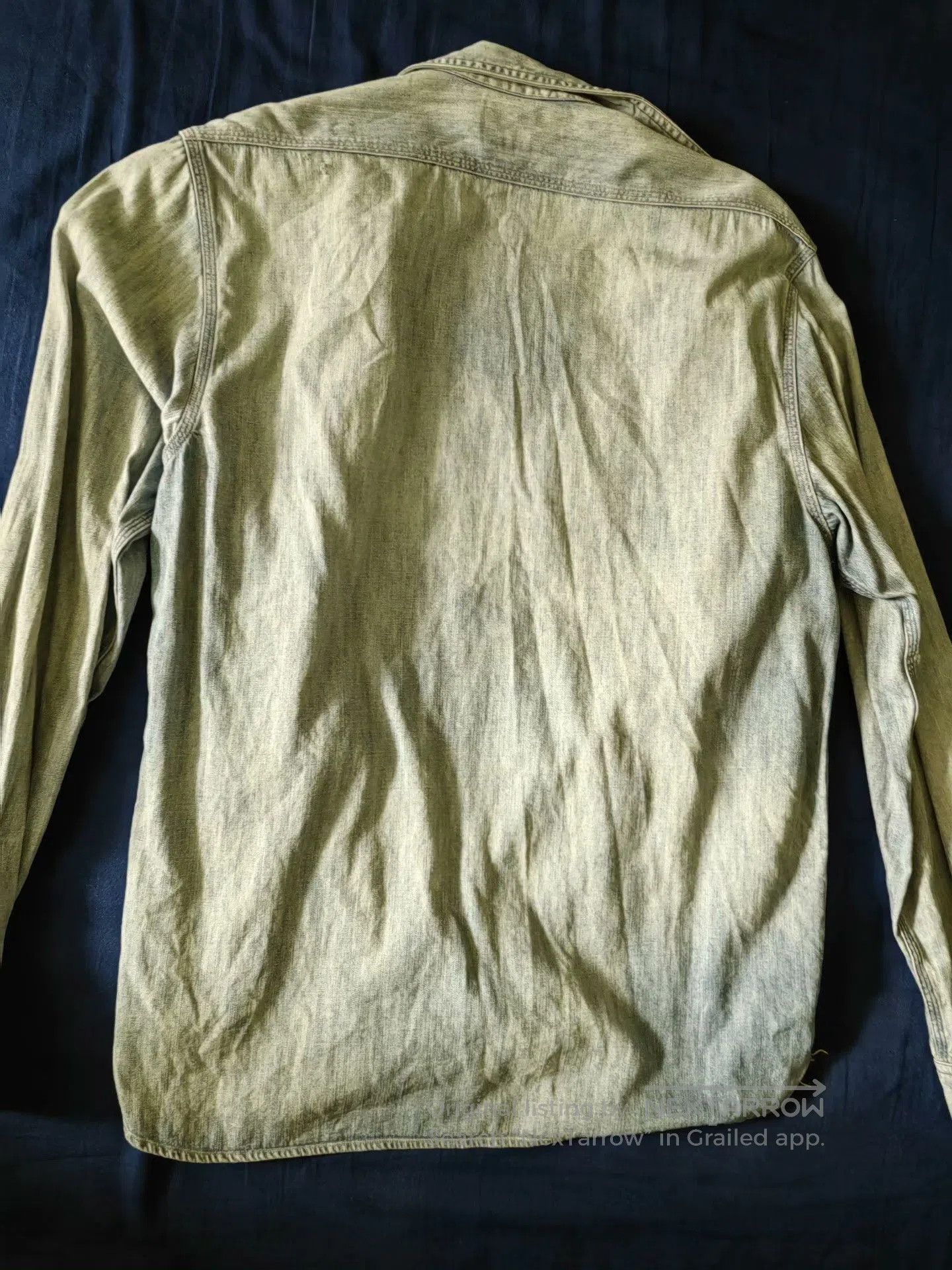 RRL Ralph Lauren RRL Double RL Vintage Washed Shirt. Size US M / EU 48-50 / 2 - 7 Thumbnail