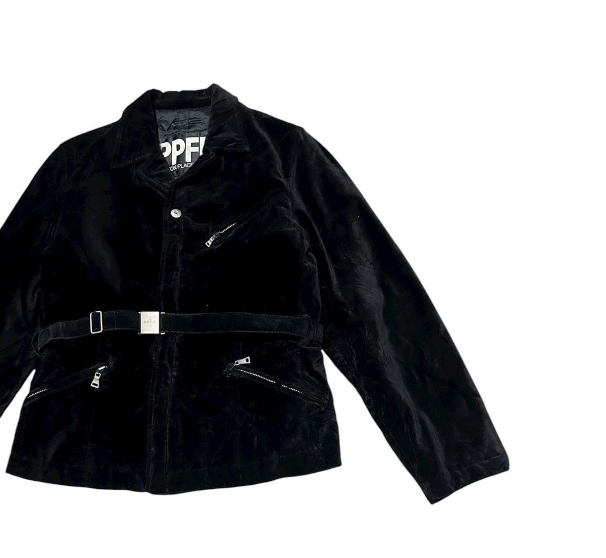 PPFM Vintage PPFM Peyton Place For Men DoubleCollar Velvet Jacket Size US M / EU 48-50 / 2 - 3 Thumbnail