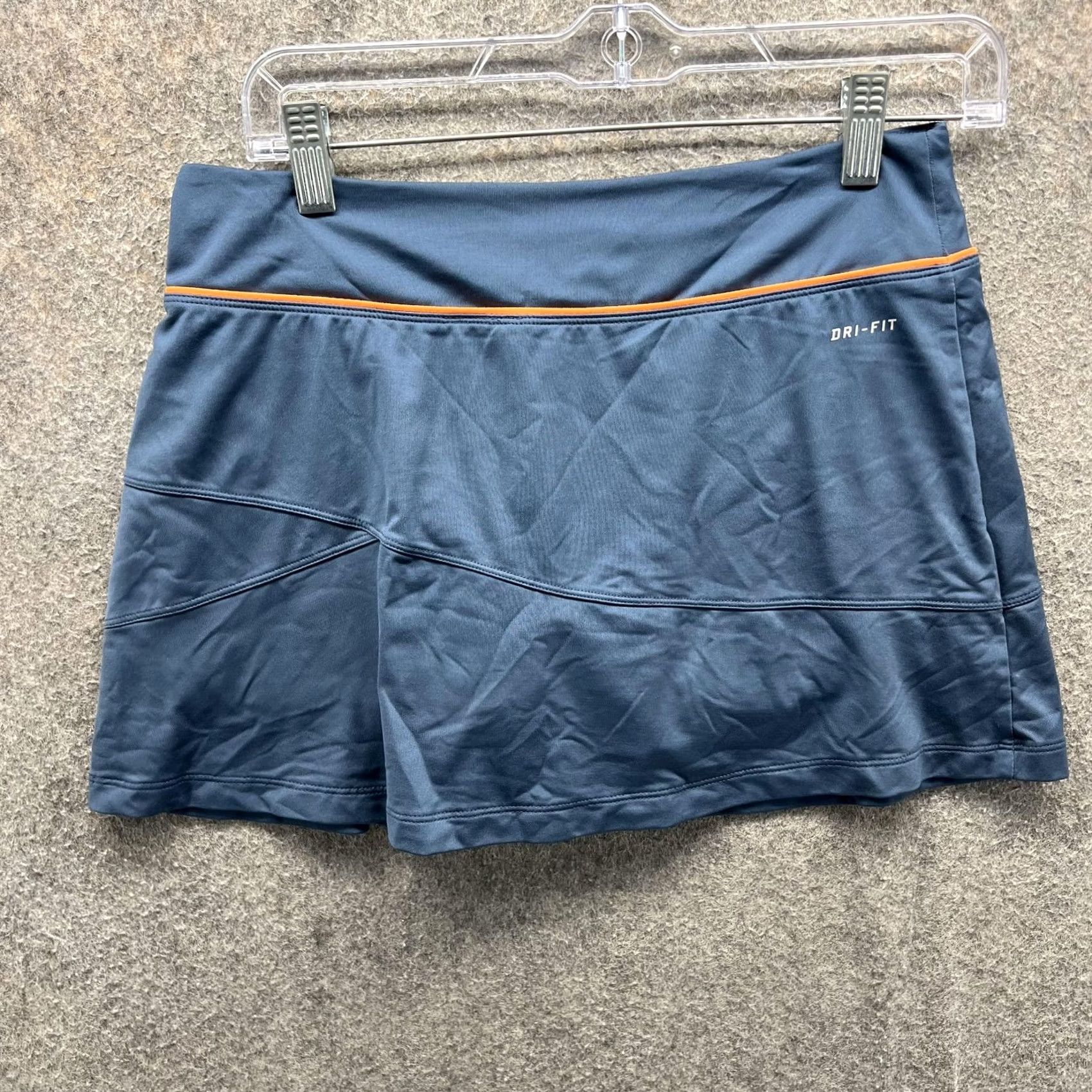 Nike Nike Skort Womens Medium Blue Dri-FIT Pleated Tennis Athletic Pull On Stretch Size ONE SIZE - 2 Thumbnail