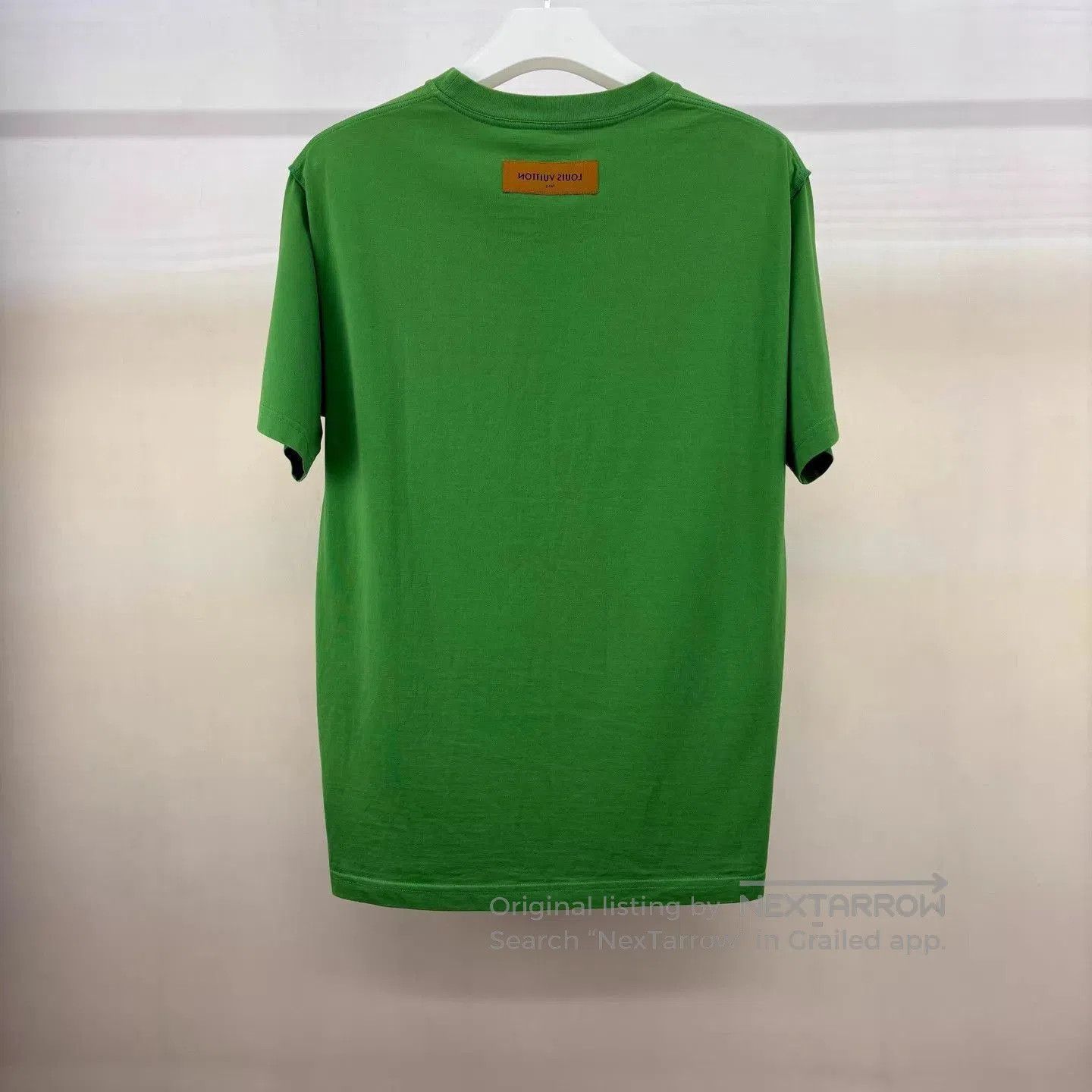 Louis Vuitton Green Short Sleeve Crewneck T. Size US L / EU 52-54 / 3 - 2 Thumbnail
