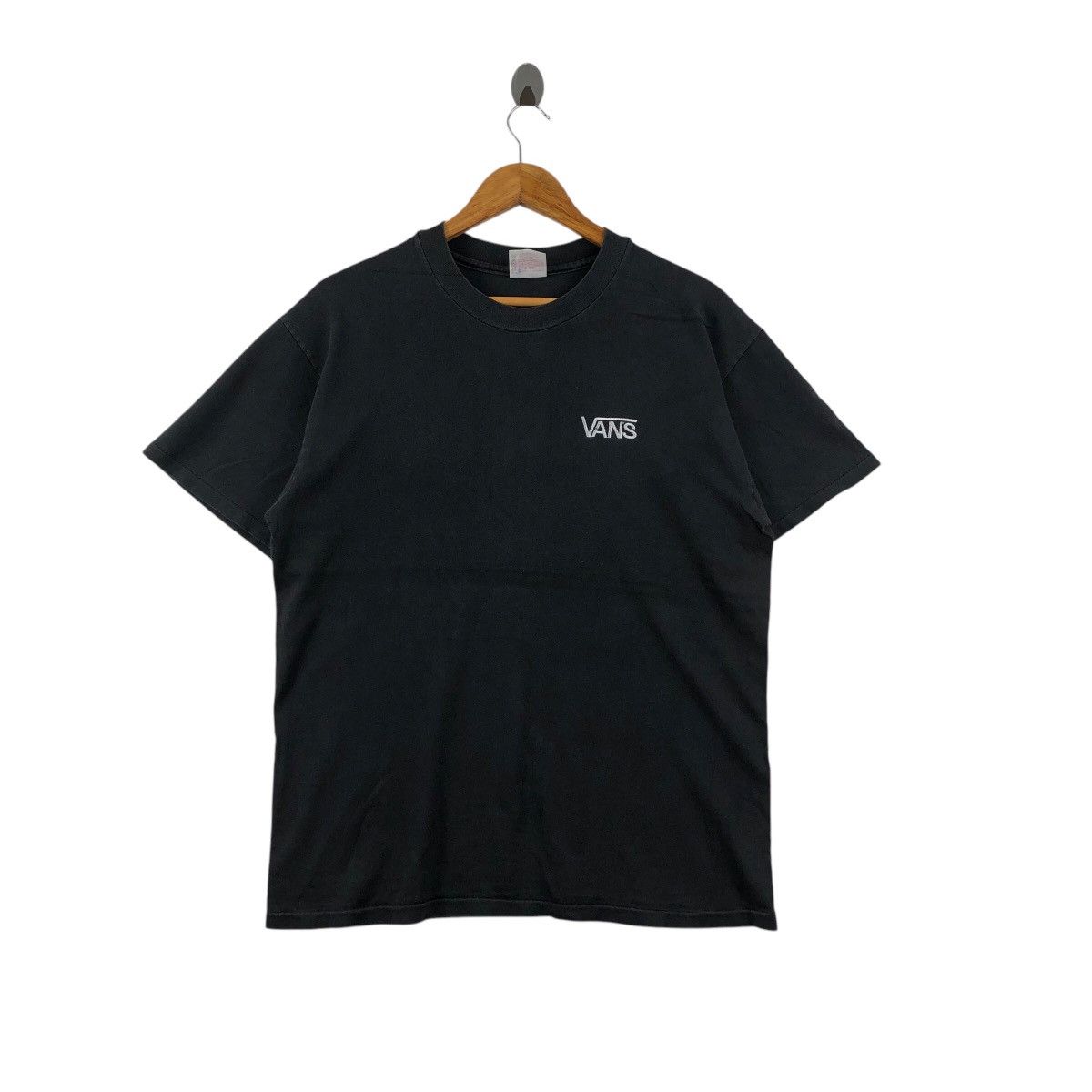 Vintage 90s VANS Hanes Tag Tee Shirt Skateboards