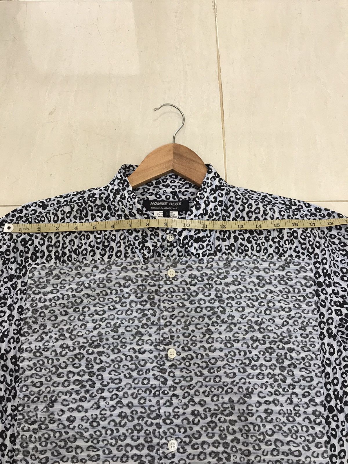 Comme des Garcons × Comme des Garcons Homme Deux Aop Comme Des Garcons Homme Deux Shirt Size US L / EU 52-54 / 3 - 10 Thumbnail