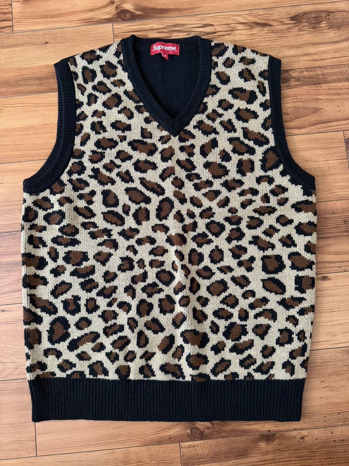 Supreme Supreme Leopard Print Vest Size US M / EU 48-50 / 2 - 1 Thumbnail